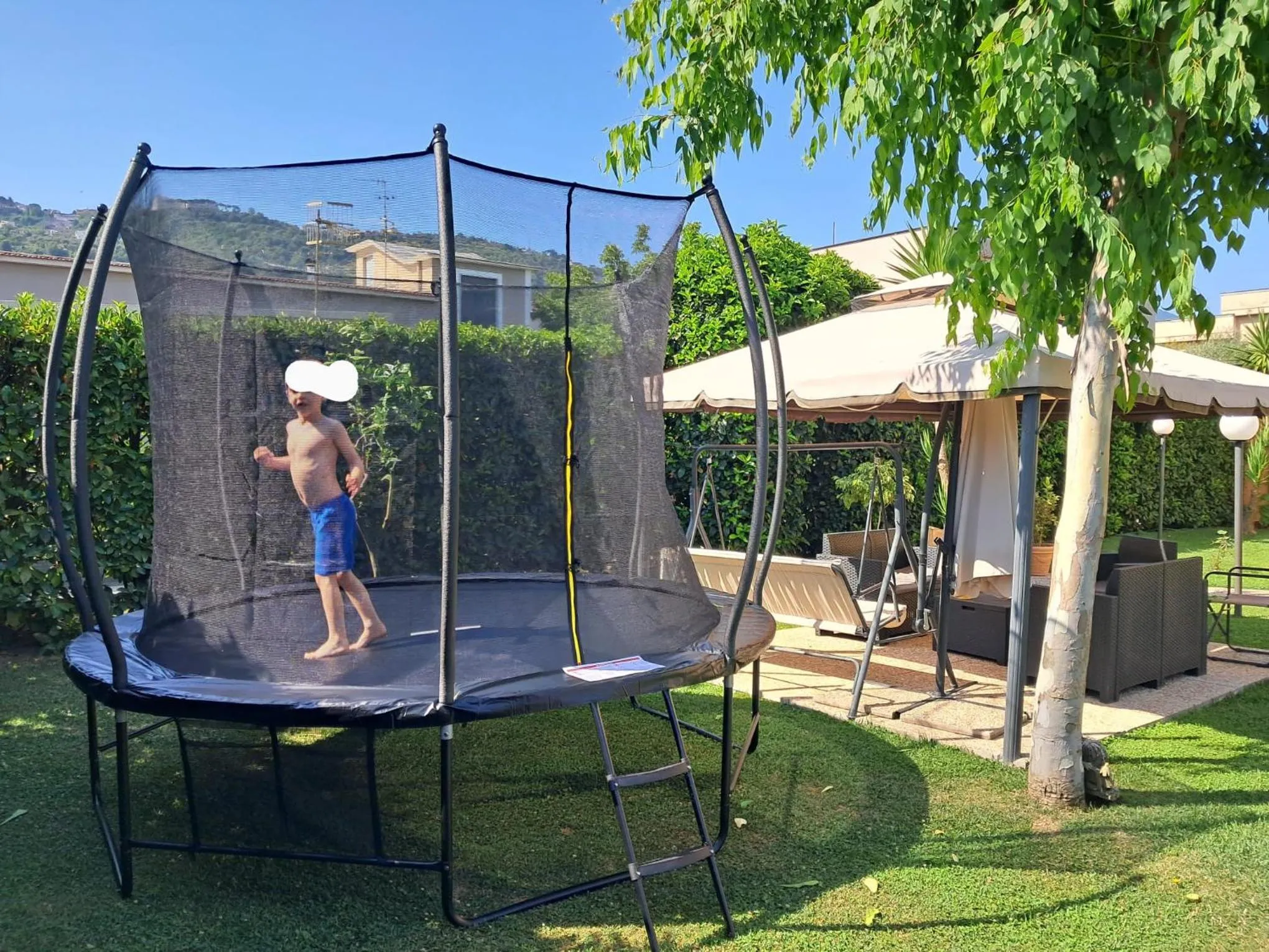 Children play ground in B&B Villa Rosa
