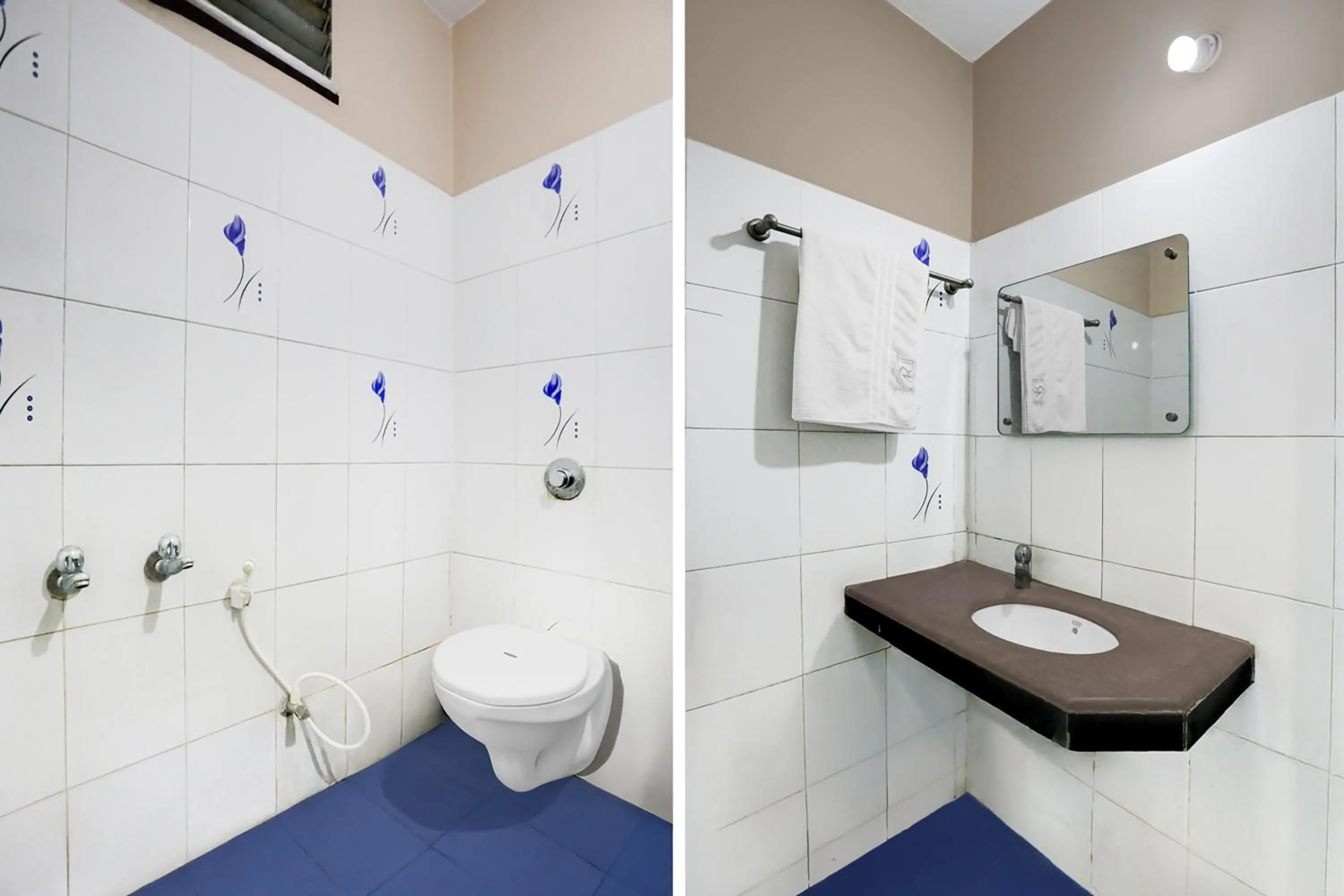 Bathroom in Hotel O by OYO ANNAPURNA RESIDENCY