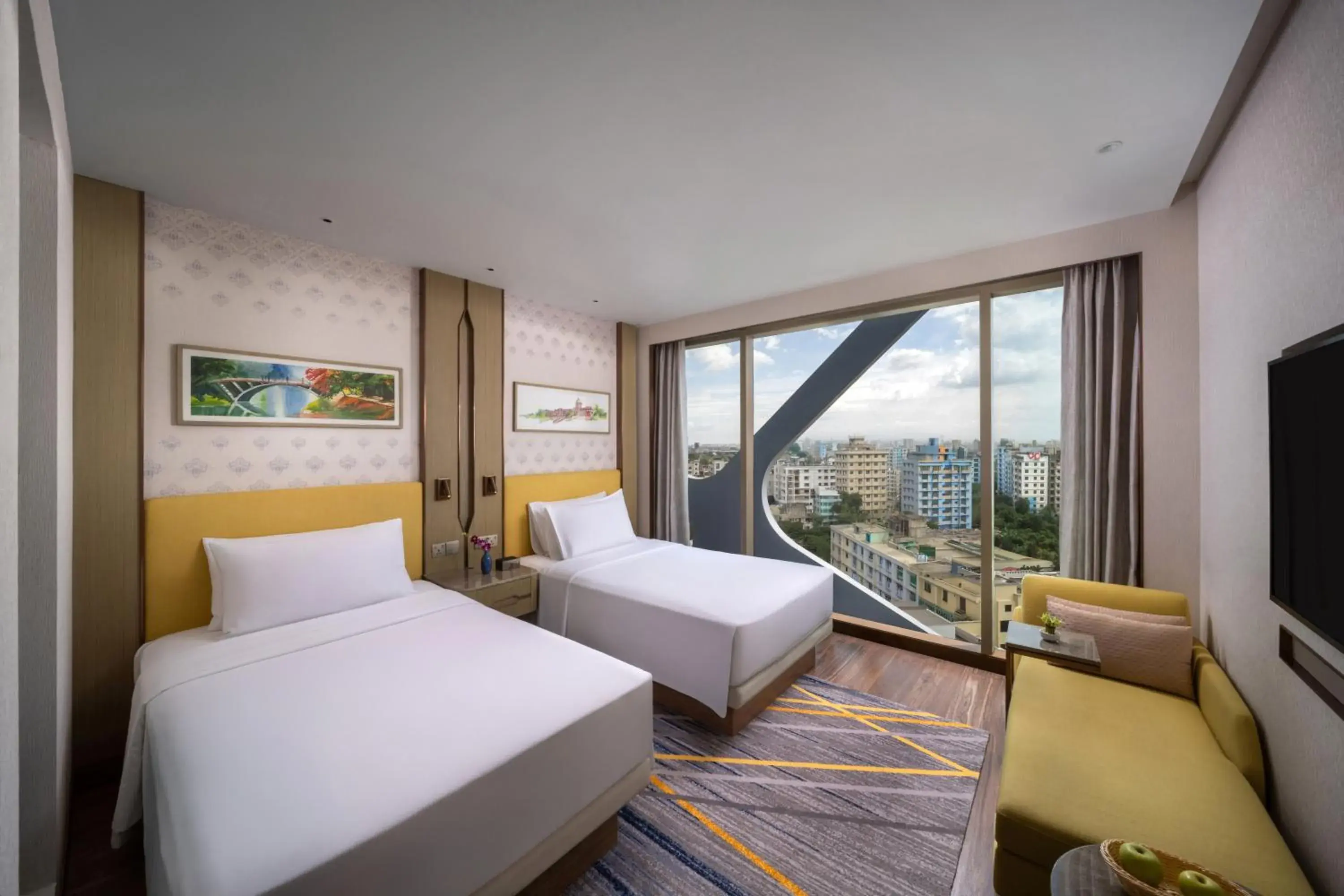 2 Twin Beds in Hyatt Place Dhaka Uttara 2 Twin Beds in Hyatt Place Dhaka Uttara