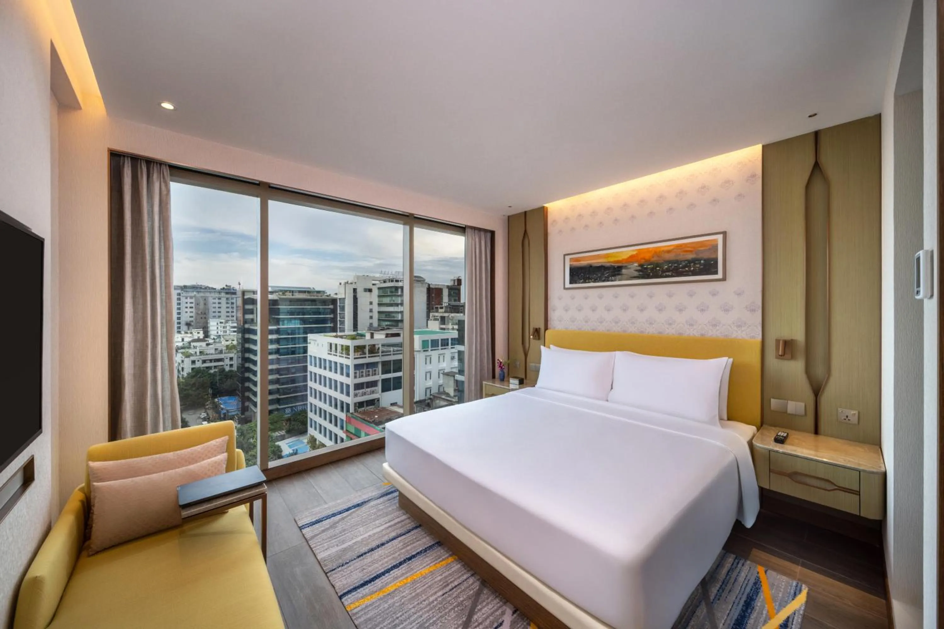 Bed in Hyatt Place Dhaka Uttara