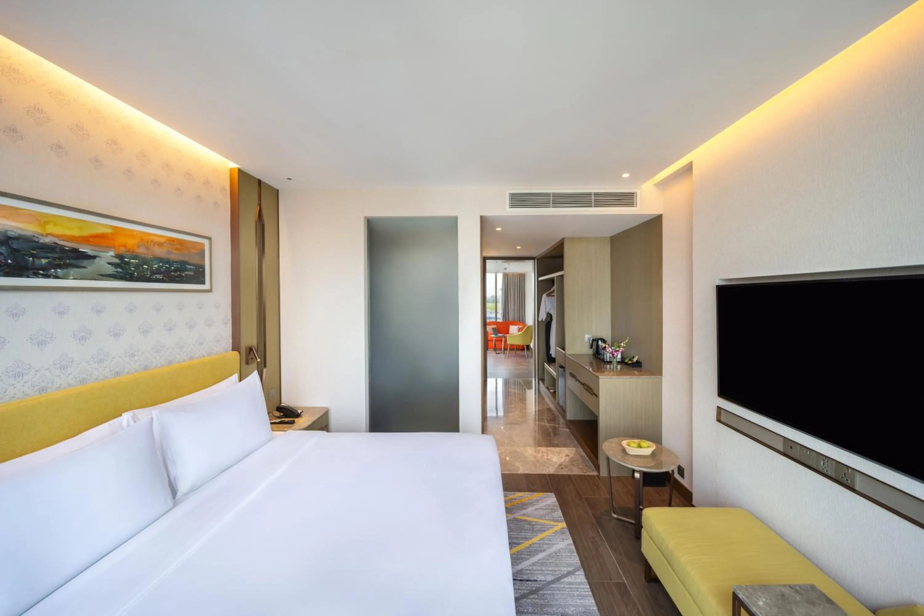 Bedroom, Bed in Hyatt Place Dhaka Uttara