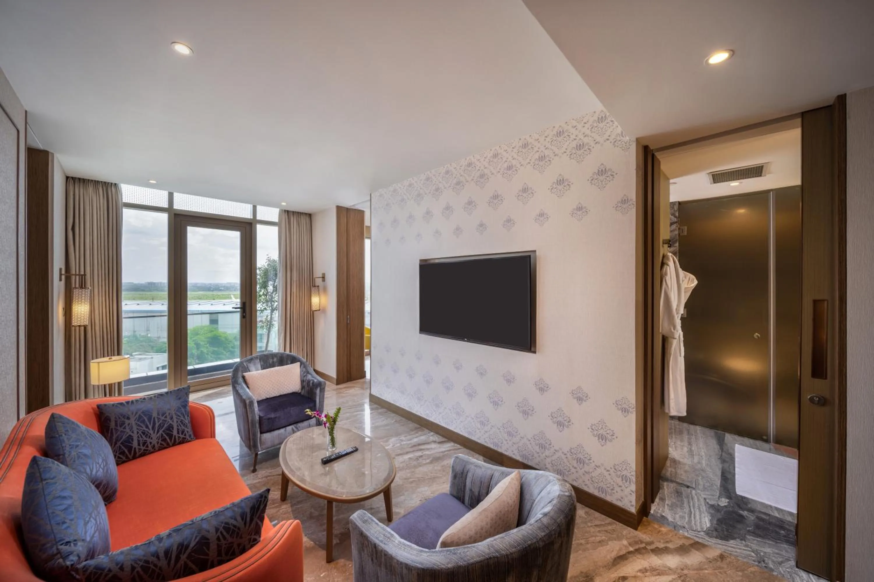 Living room in Hyatt Place Dhaka Uttara