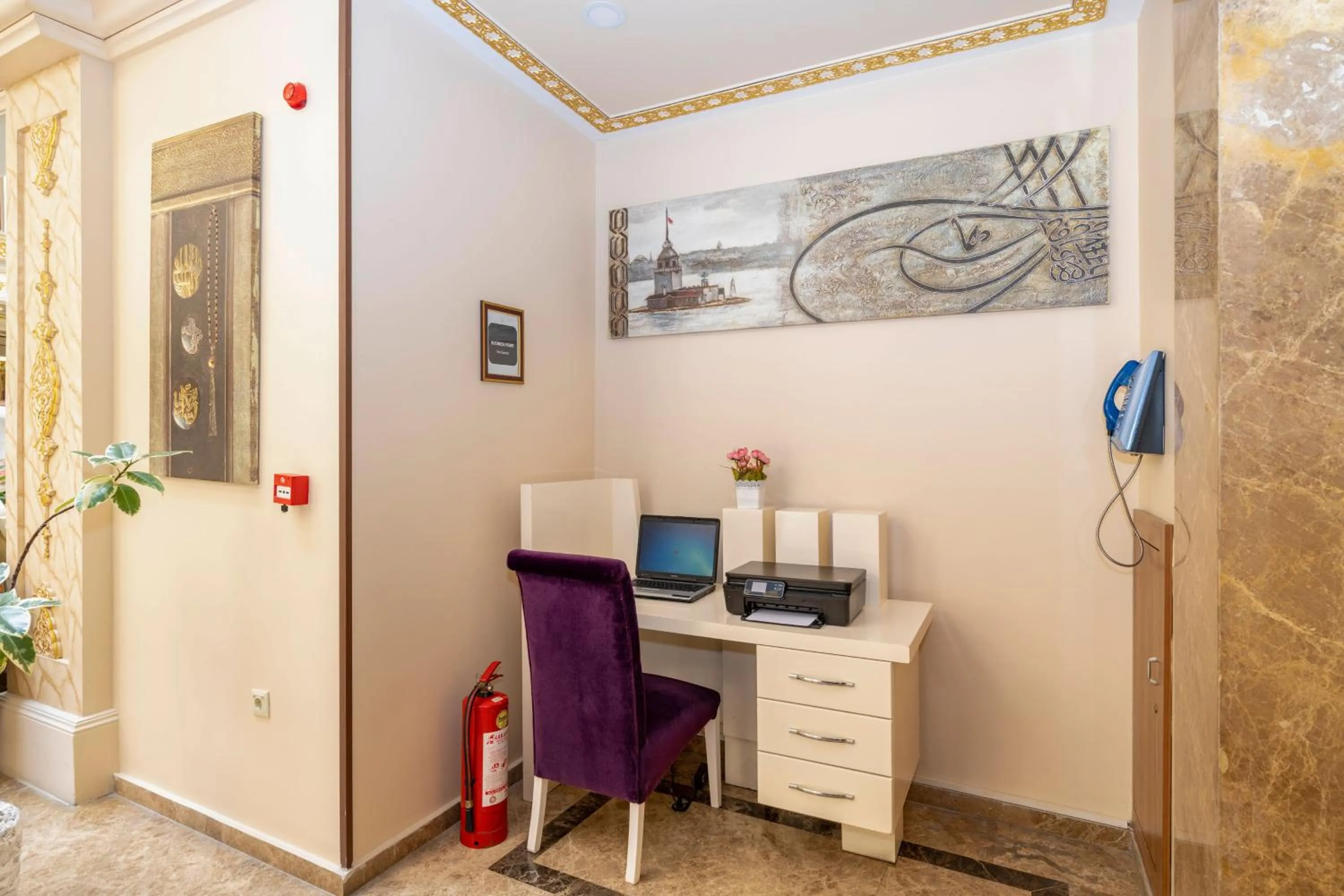 Lobby or reception in Harmony Hotel Merter & SPA