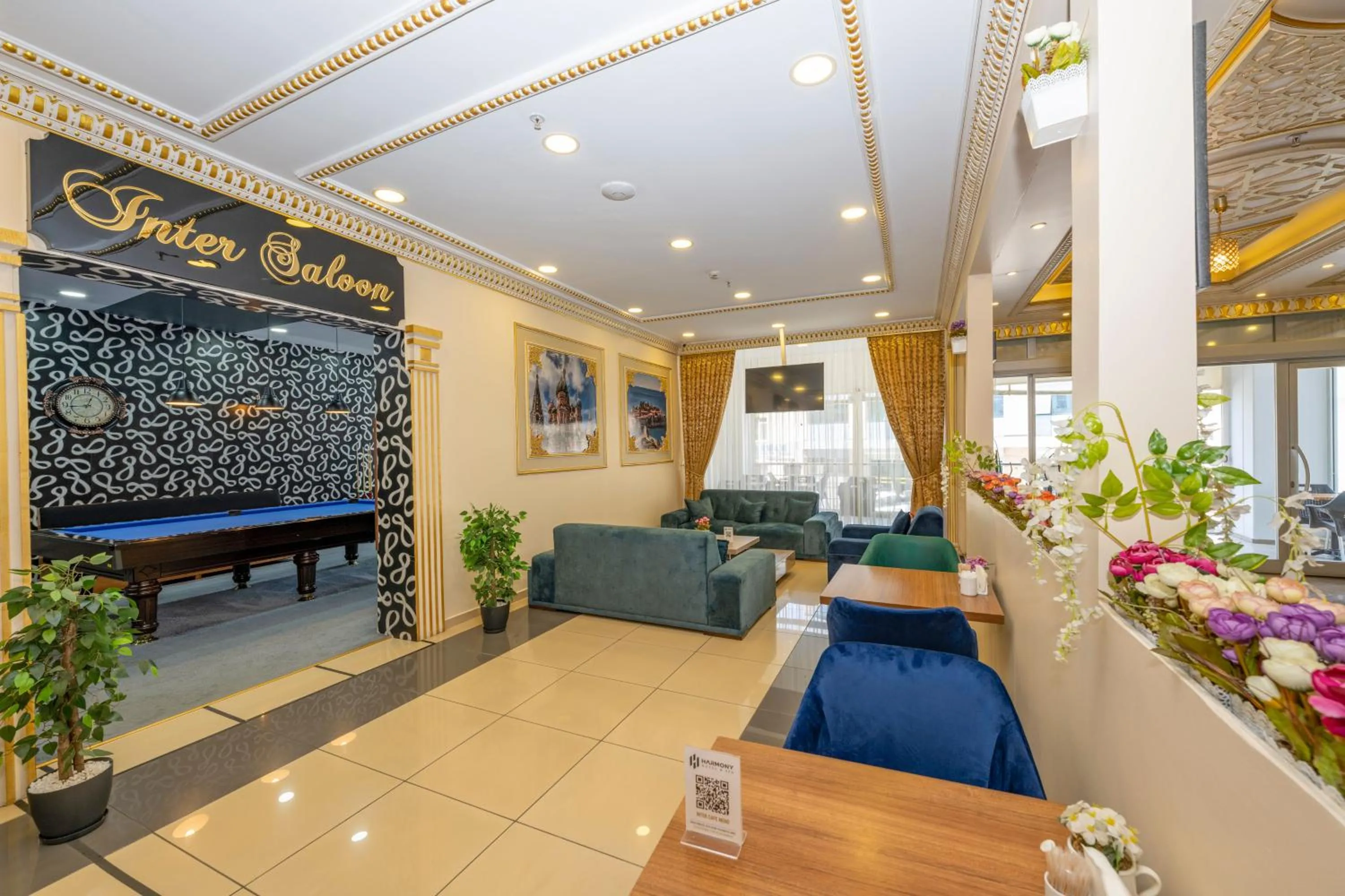 Seating area in Harmony Hotel Merter & SPA