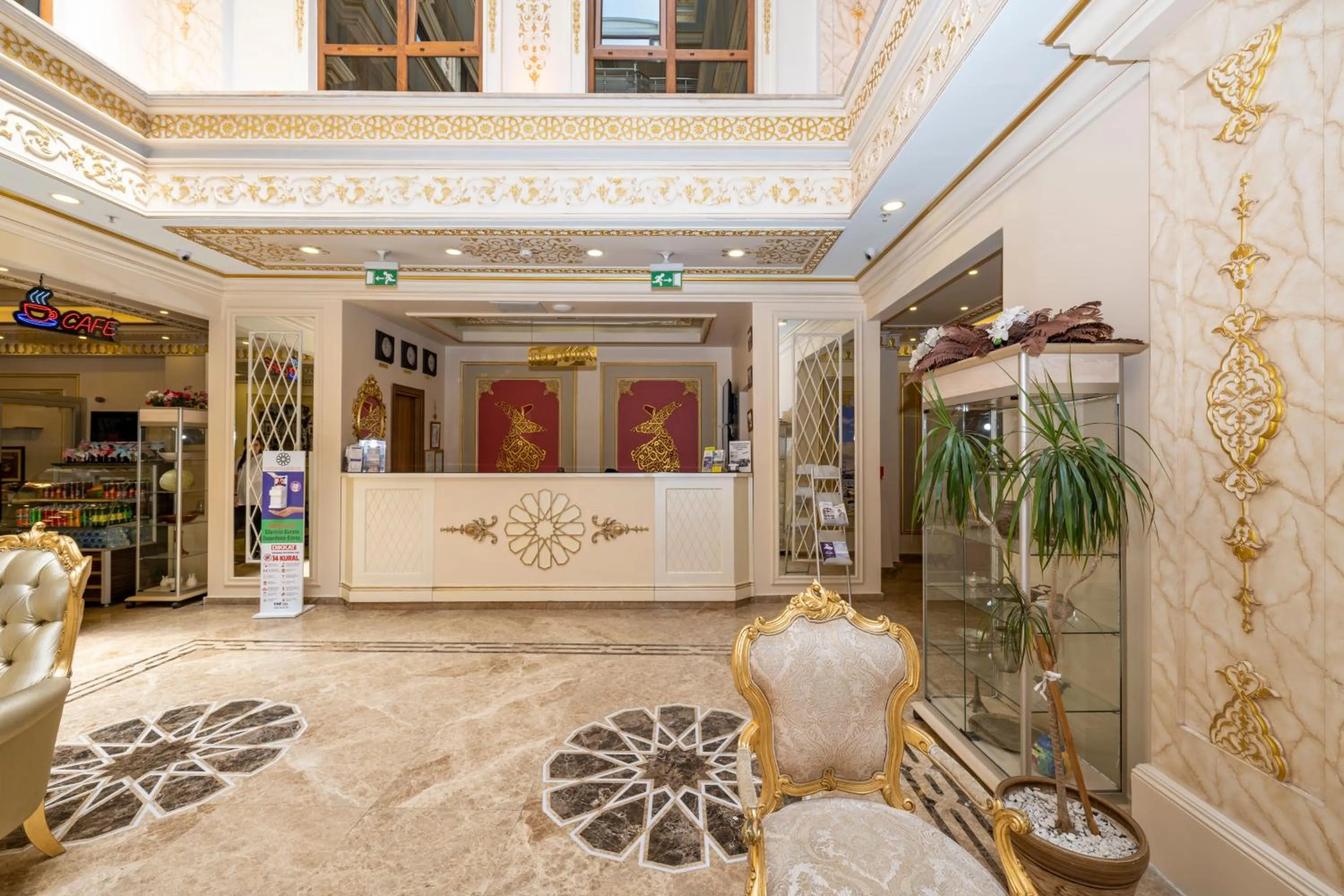 Lobby or reception in Harmony Hotel Merter & SPA