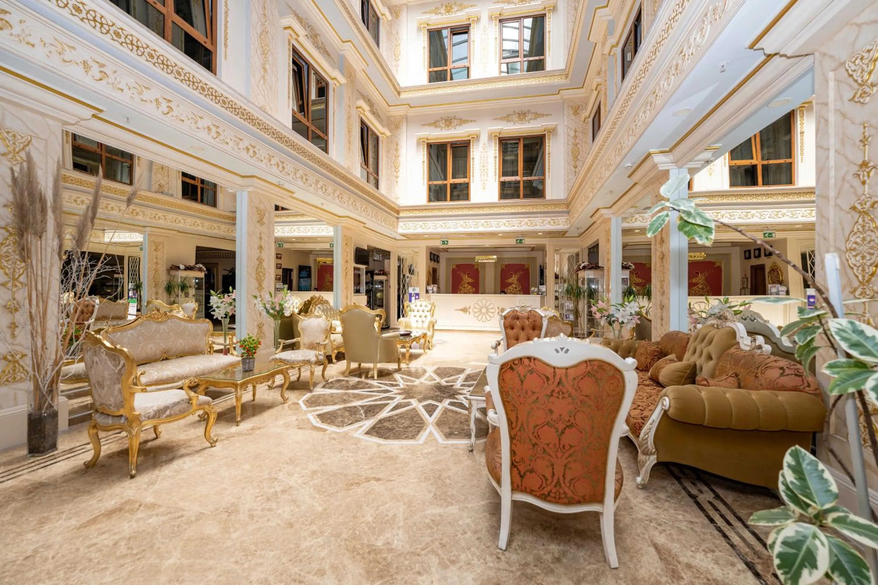 Lobby or reception in Harmony Hotel Merter & SPA