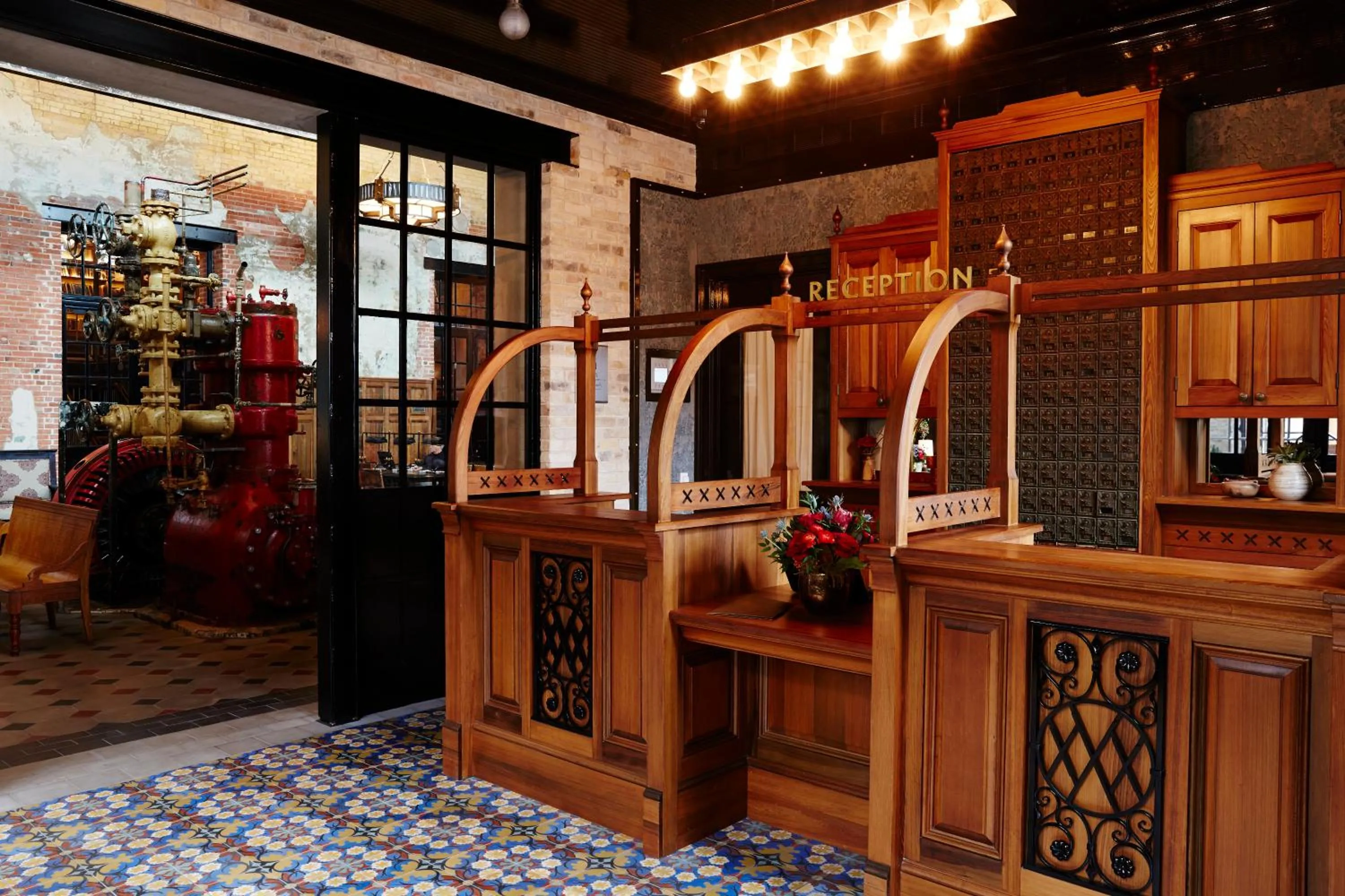 Lobby or reception in Hotel Emma at Pearl on the Riverwalk