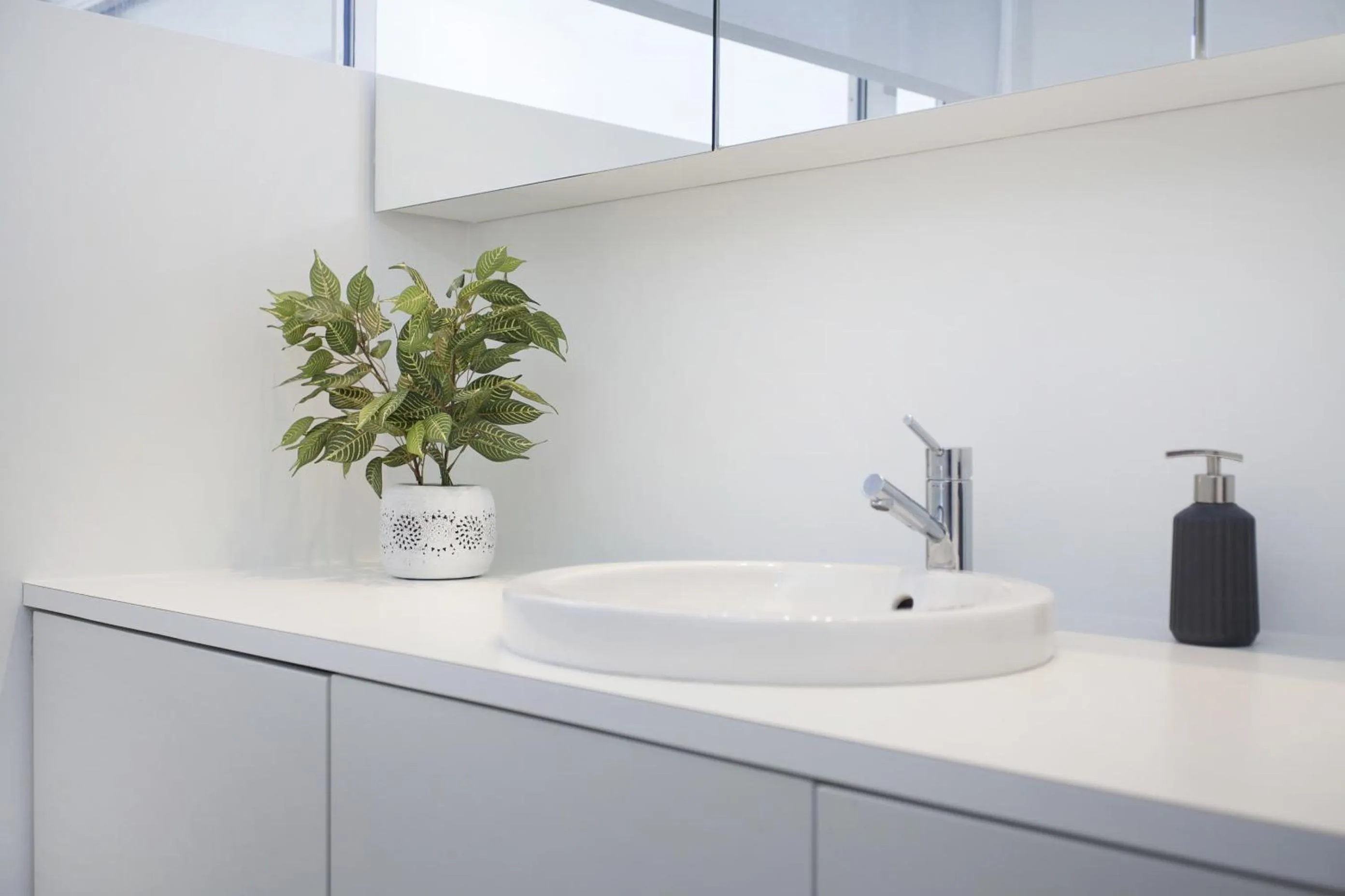 Bathroom in Blue Luxury Apartments