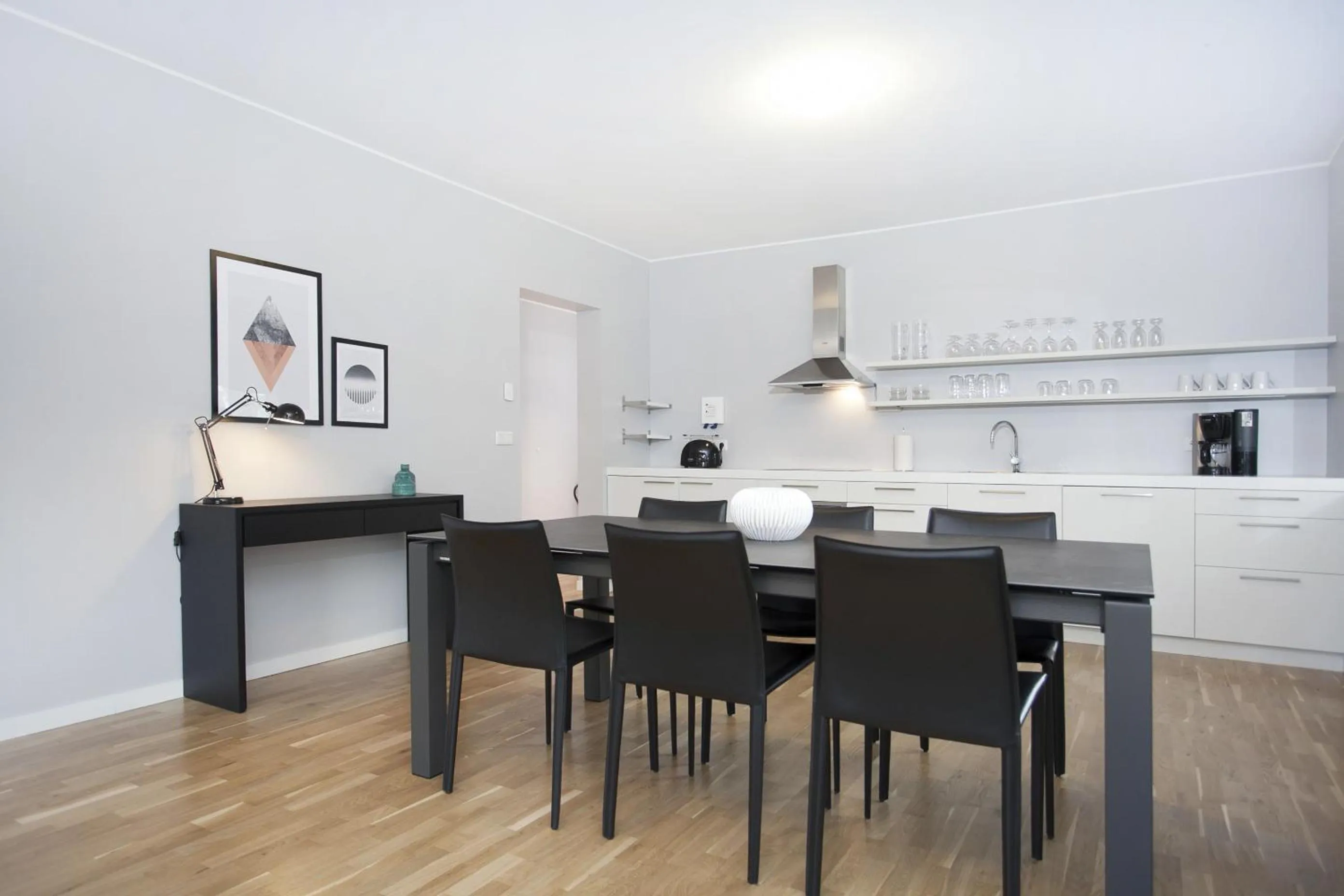 Kitchen or kitchenette in Blue Luxury Apartments