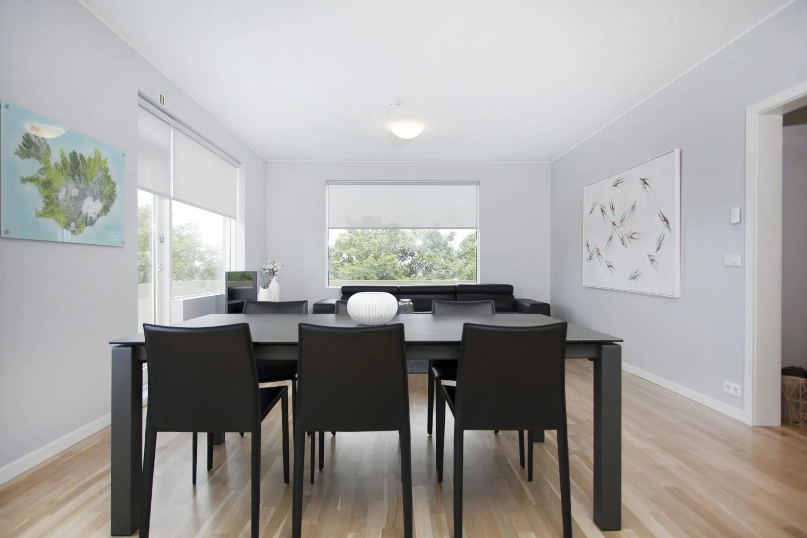 Living room in Blue Luxury Apartments