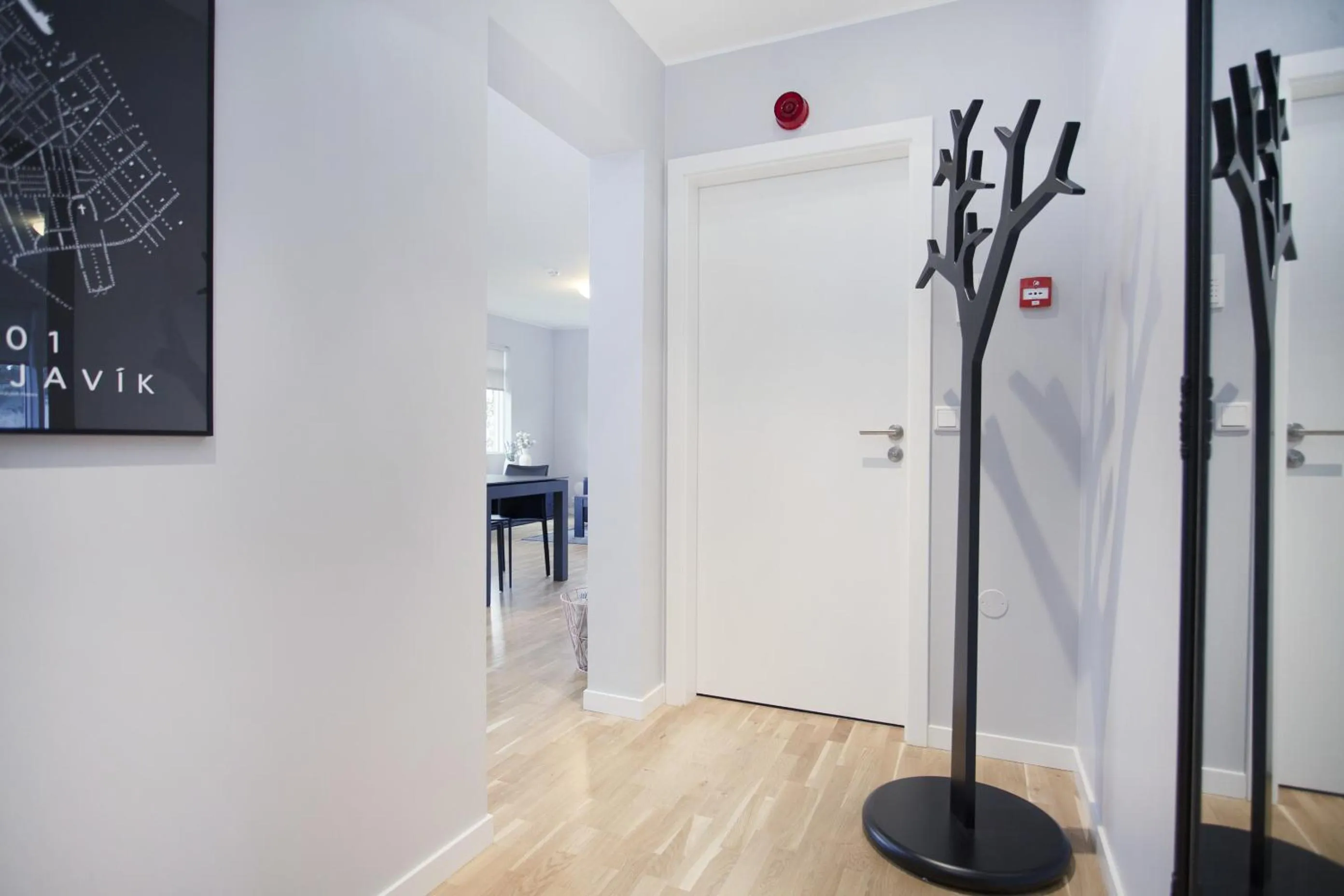 Family in Blue Luxury Apartments