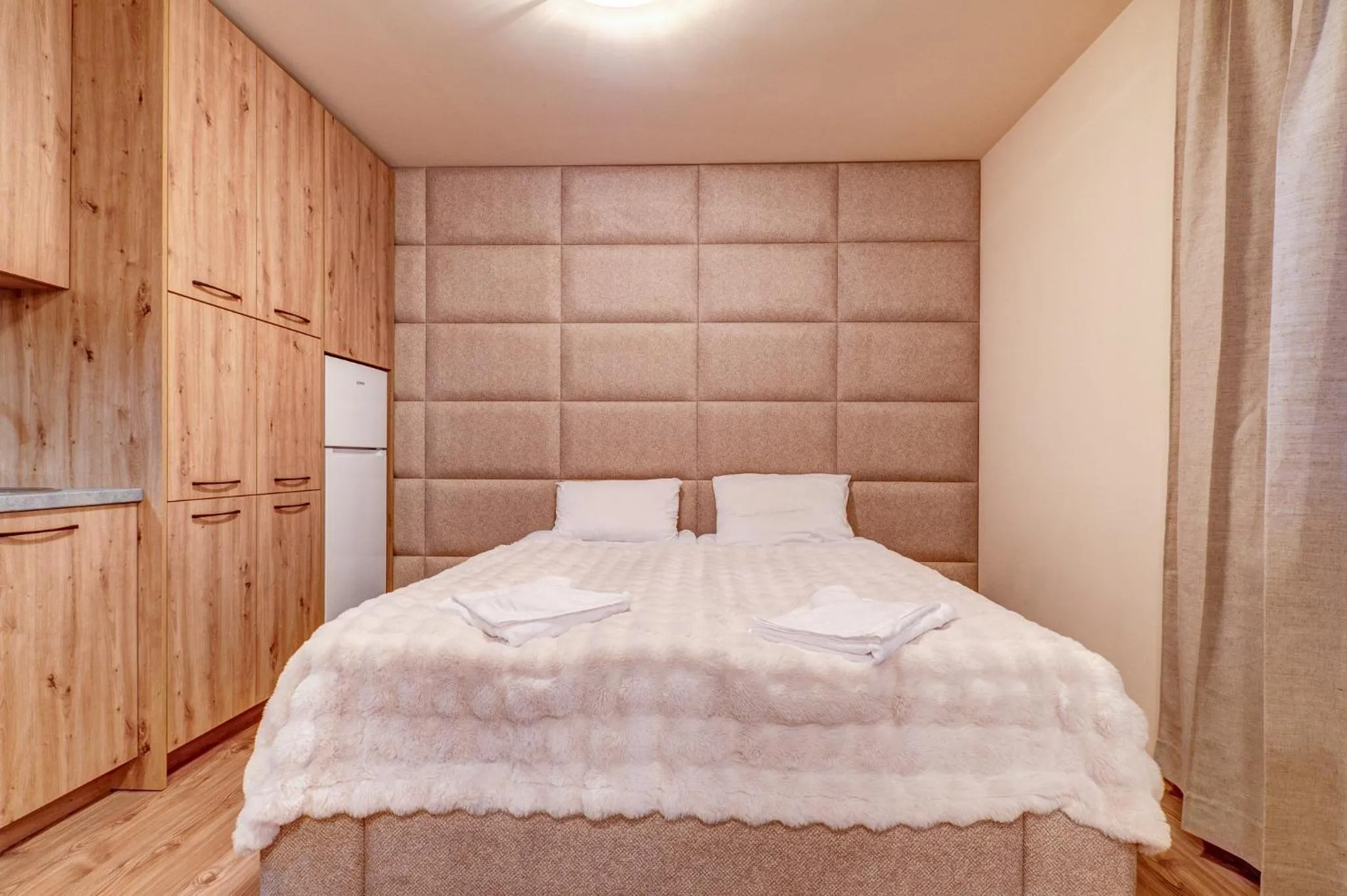 Bed in Grand Resort Pamporovo Apartments