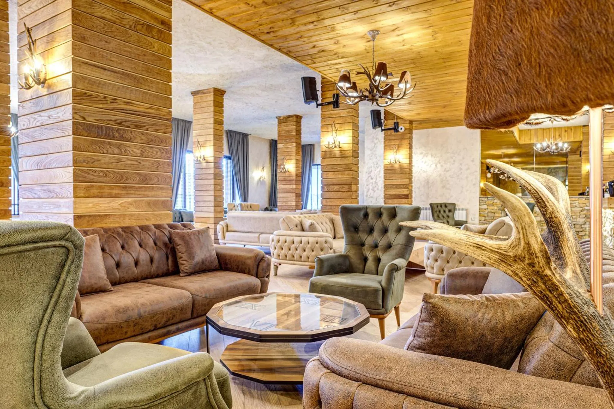 Lobby or reception in Grand Resort Pamporovo Apartments
