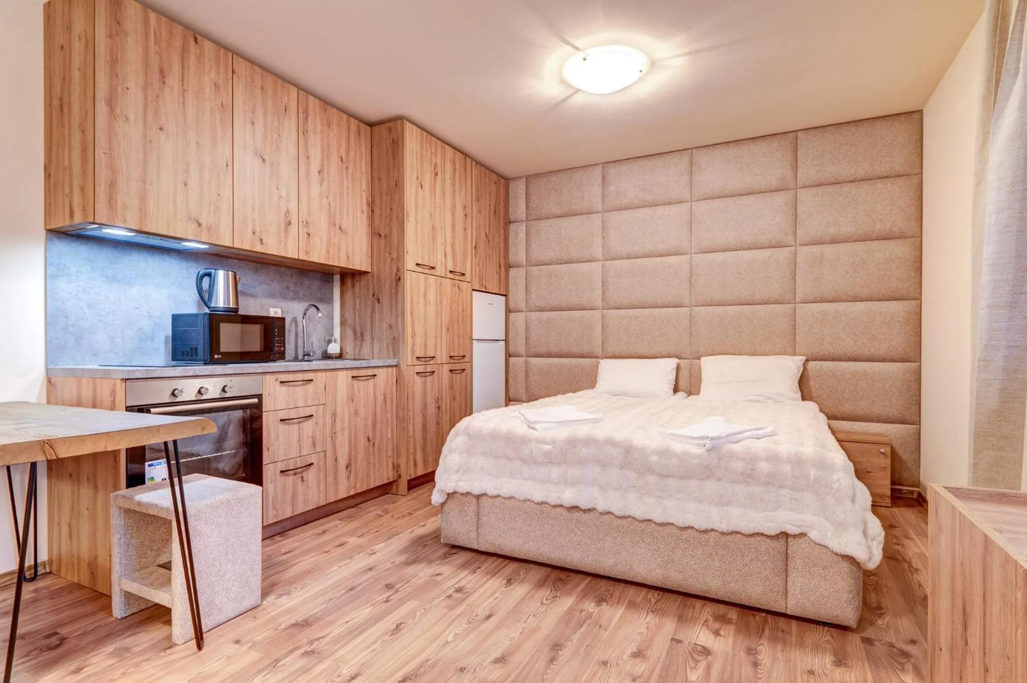 Bed in Grand Resort Pamporovo Apartments