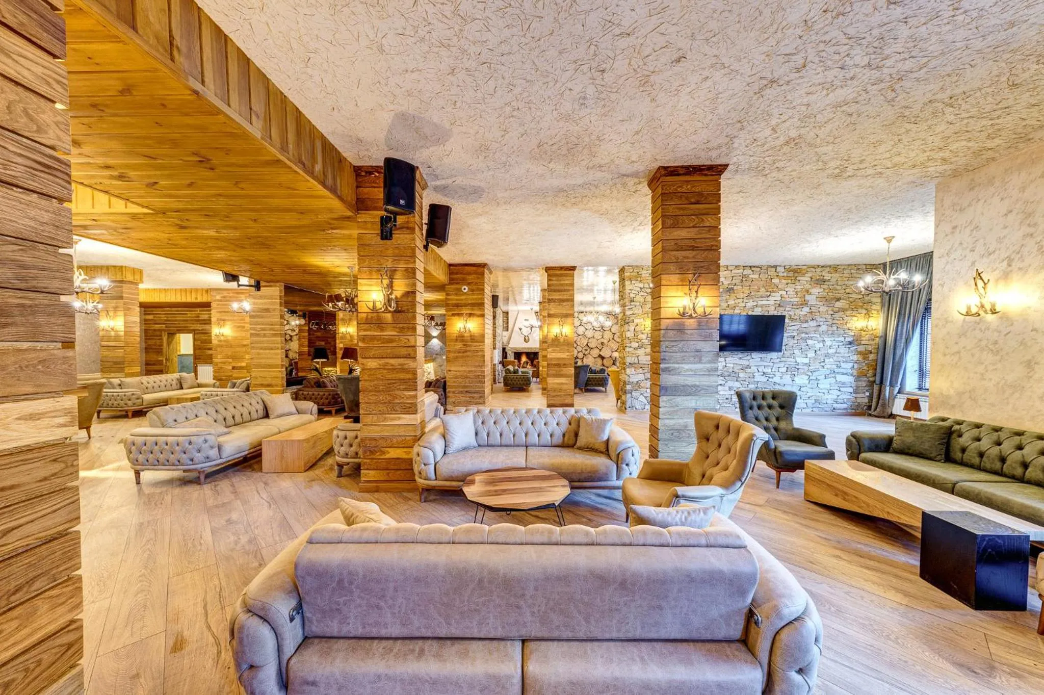 Lobby or reception in Grand Resort Pamporovo Apartments