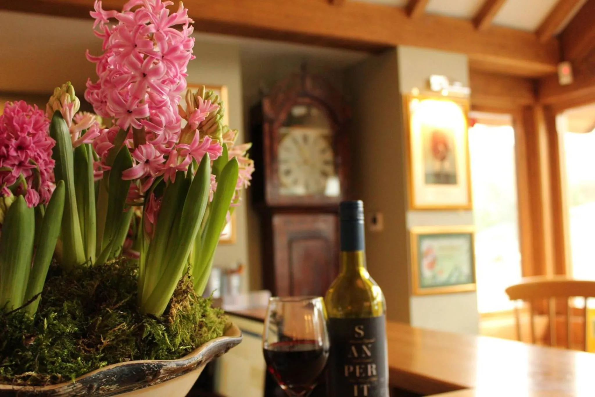Lobby or reception in The Huntsman Inn of Little Wenlock