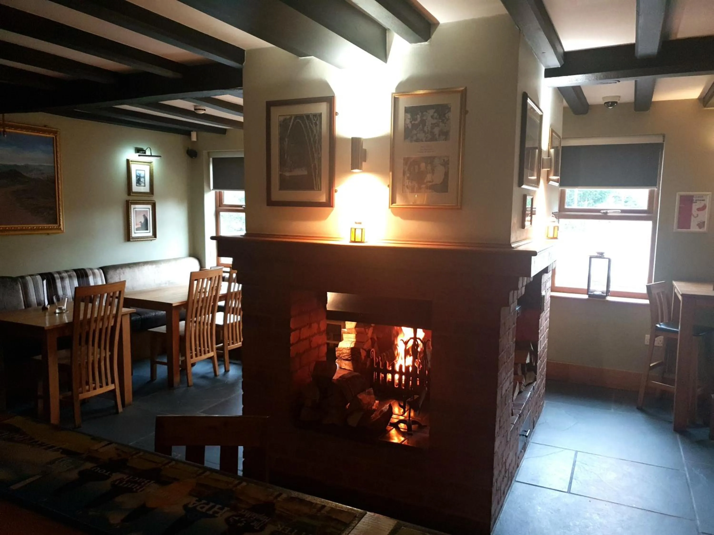 Lounge or bar in The Huntsman Inn of Little Wenlock