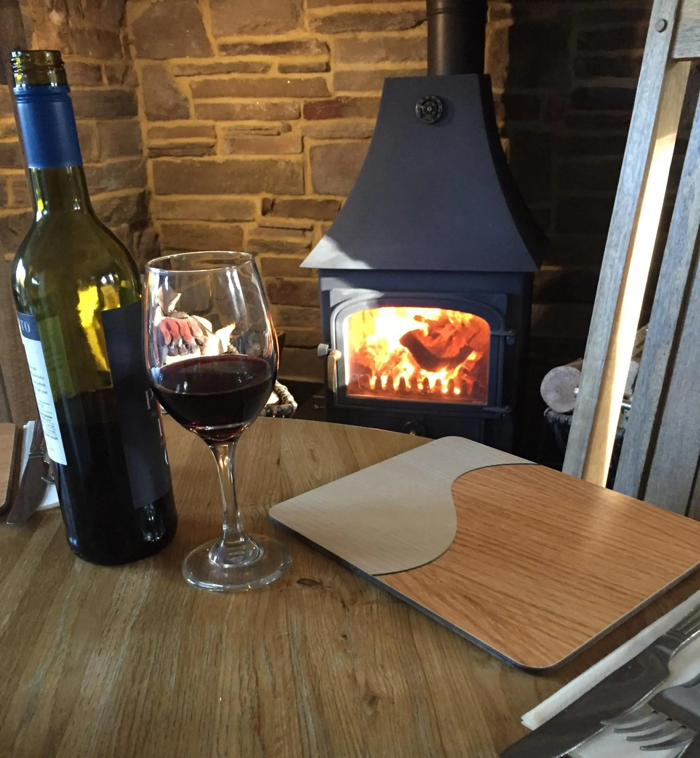 Drinks in The Huntsman Inn of Little Wenlock