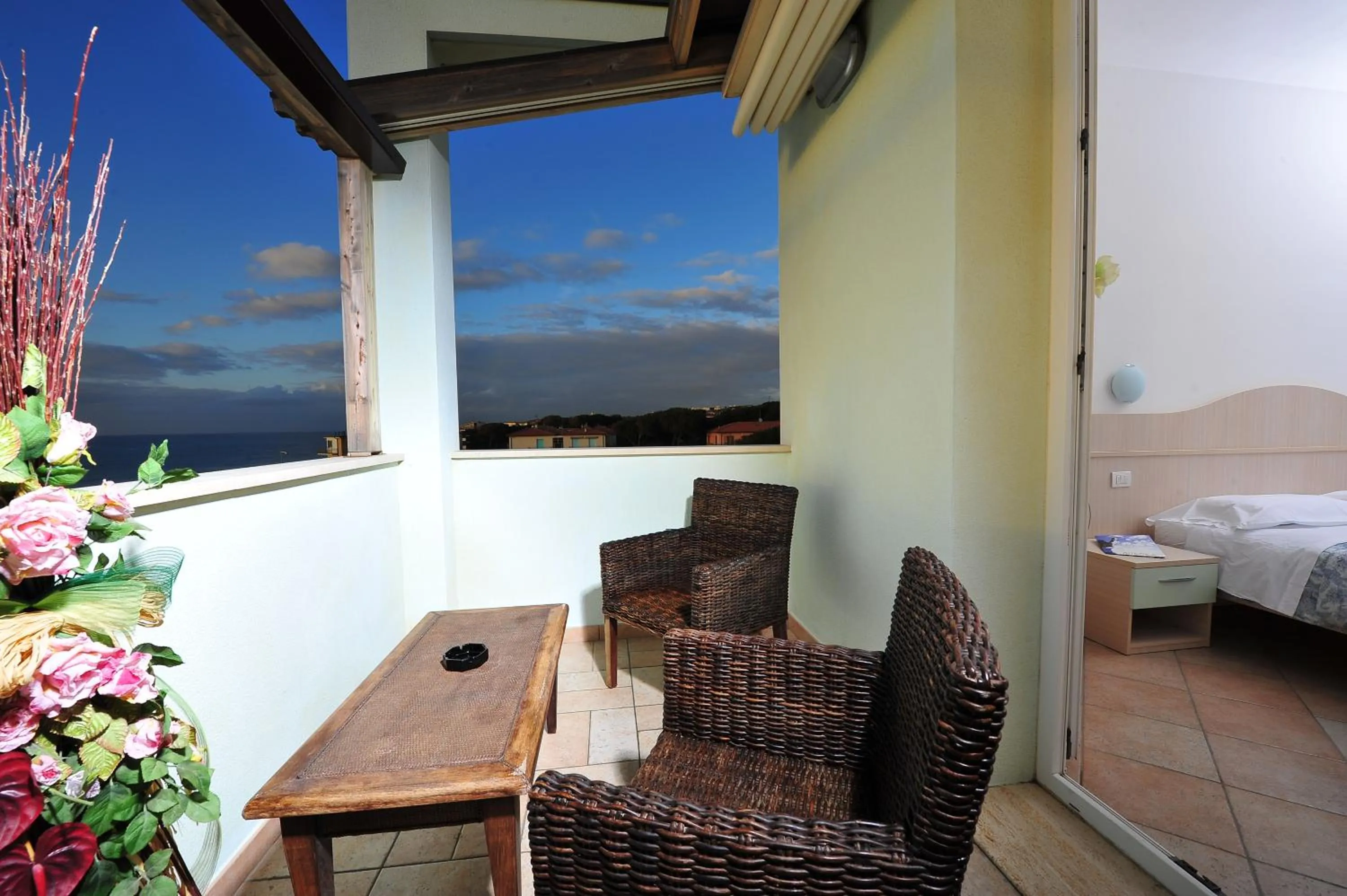 Balcony/Terrace in Hotel Aurora