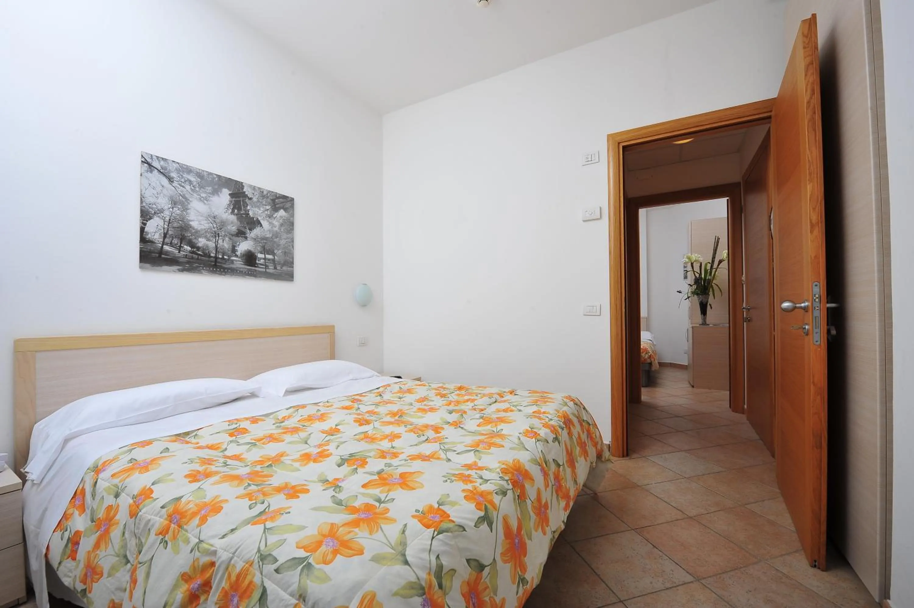 Bedroom, Bed in Hotel Aurora