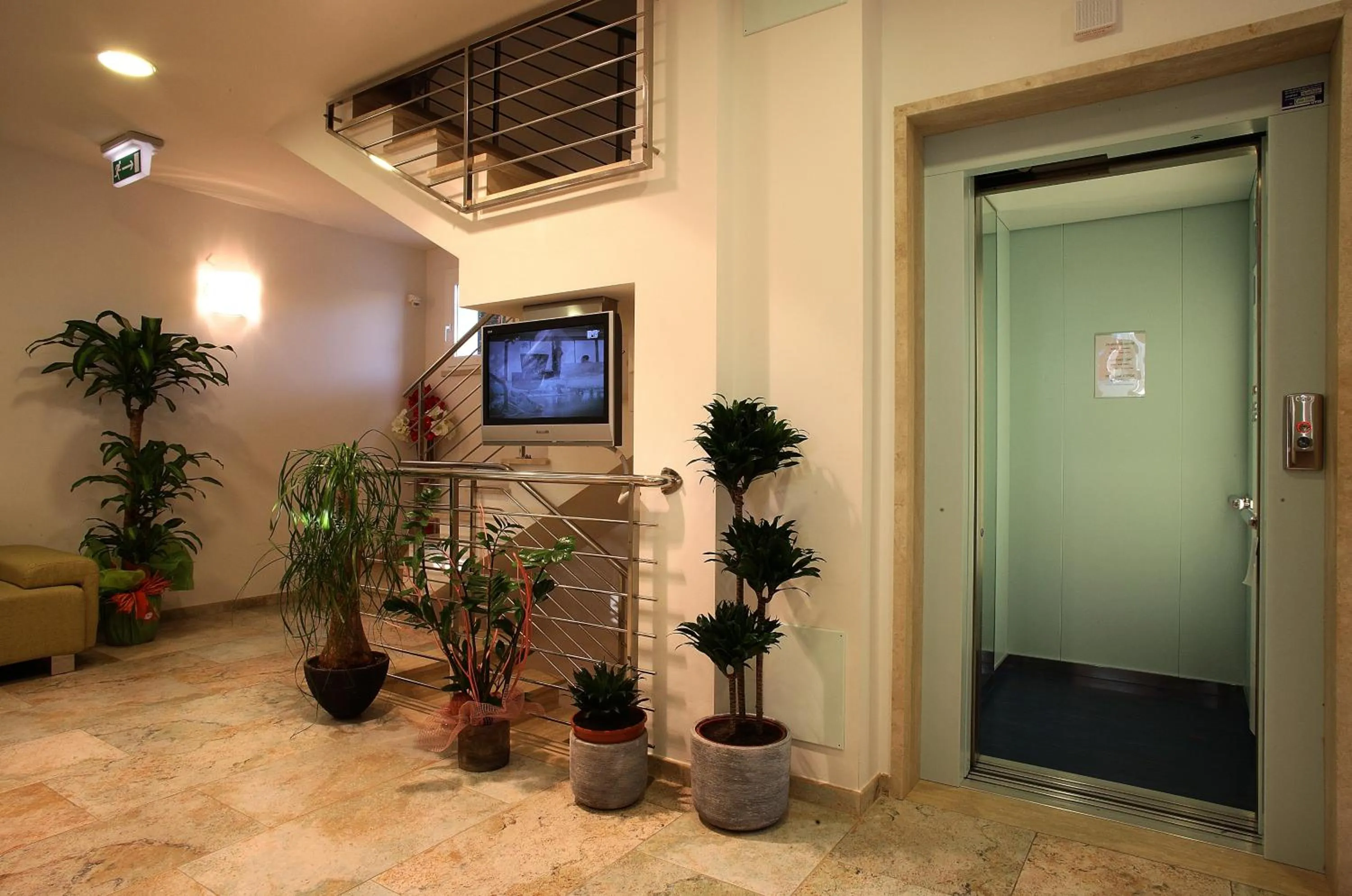 Lobby or reception in Hotel Aurora