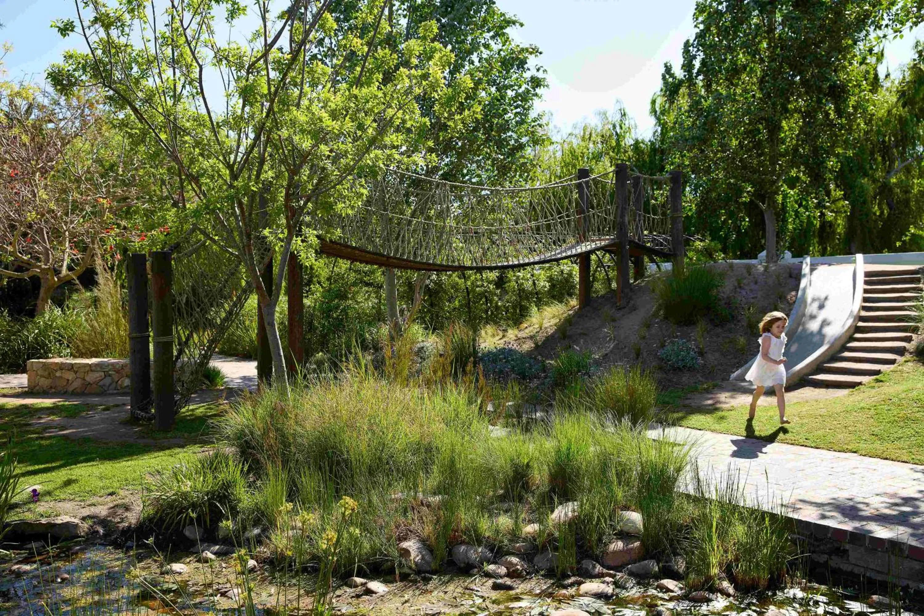 children in Spier Hotel and Wine Farm