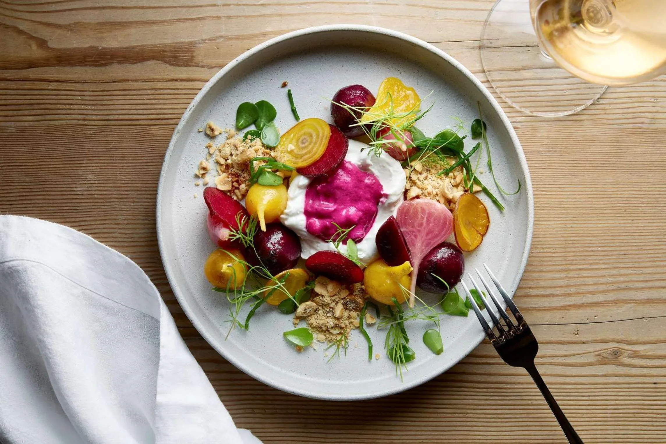 Food close-up in Spier Hotel and Wine Farm