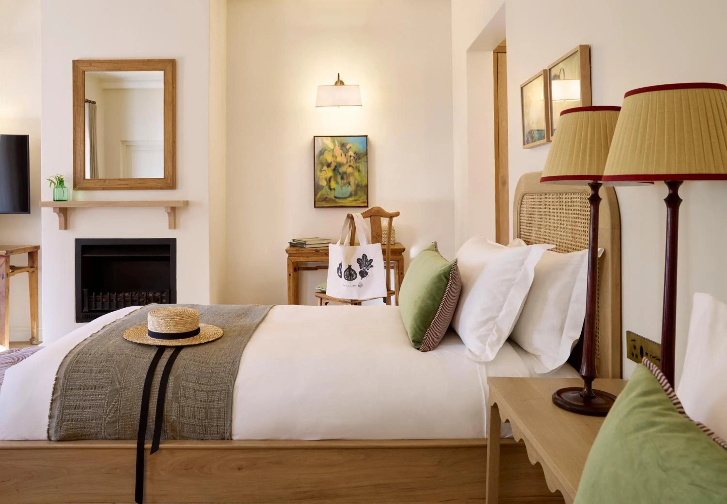 Luxury Garden Twin Room in Spier Hotel and Wine Farm