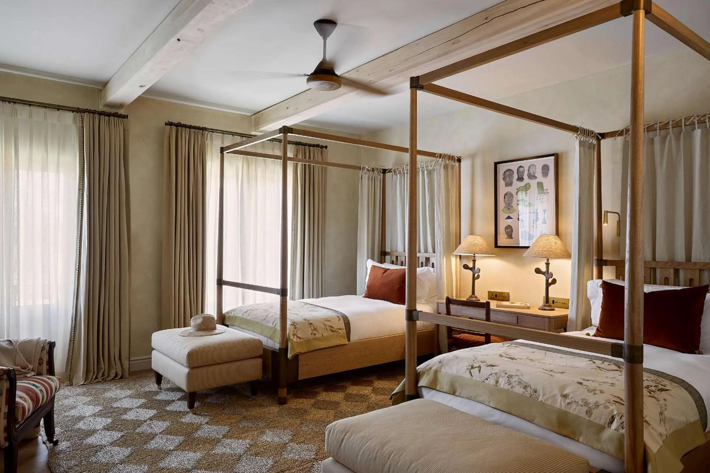 Bed in Spier Hotel and Wine Farm