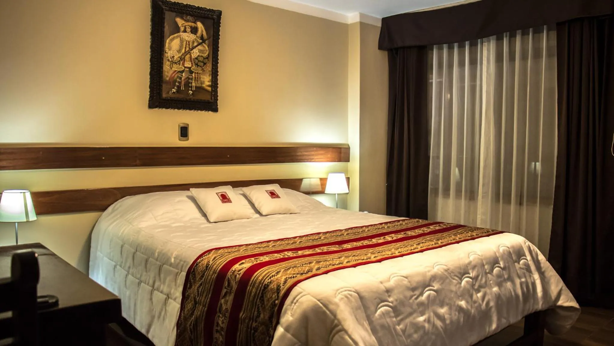 Decorative detail, Bed in El Portal De San Lázaro