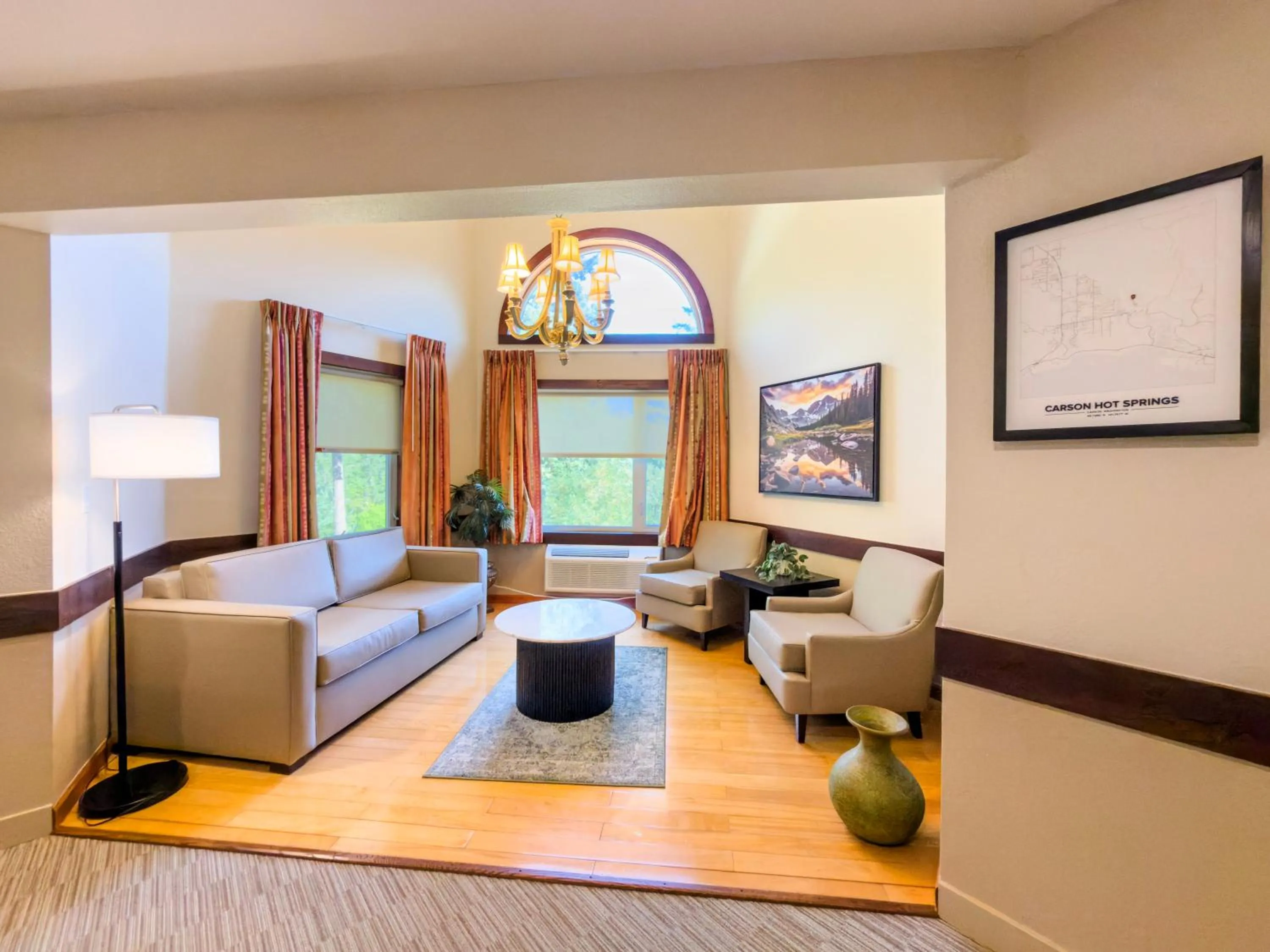 Living room in Carson Hot Springs Resort & Spa