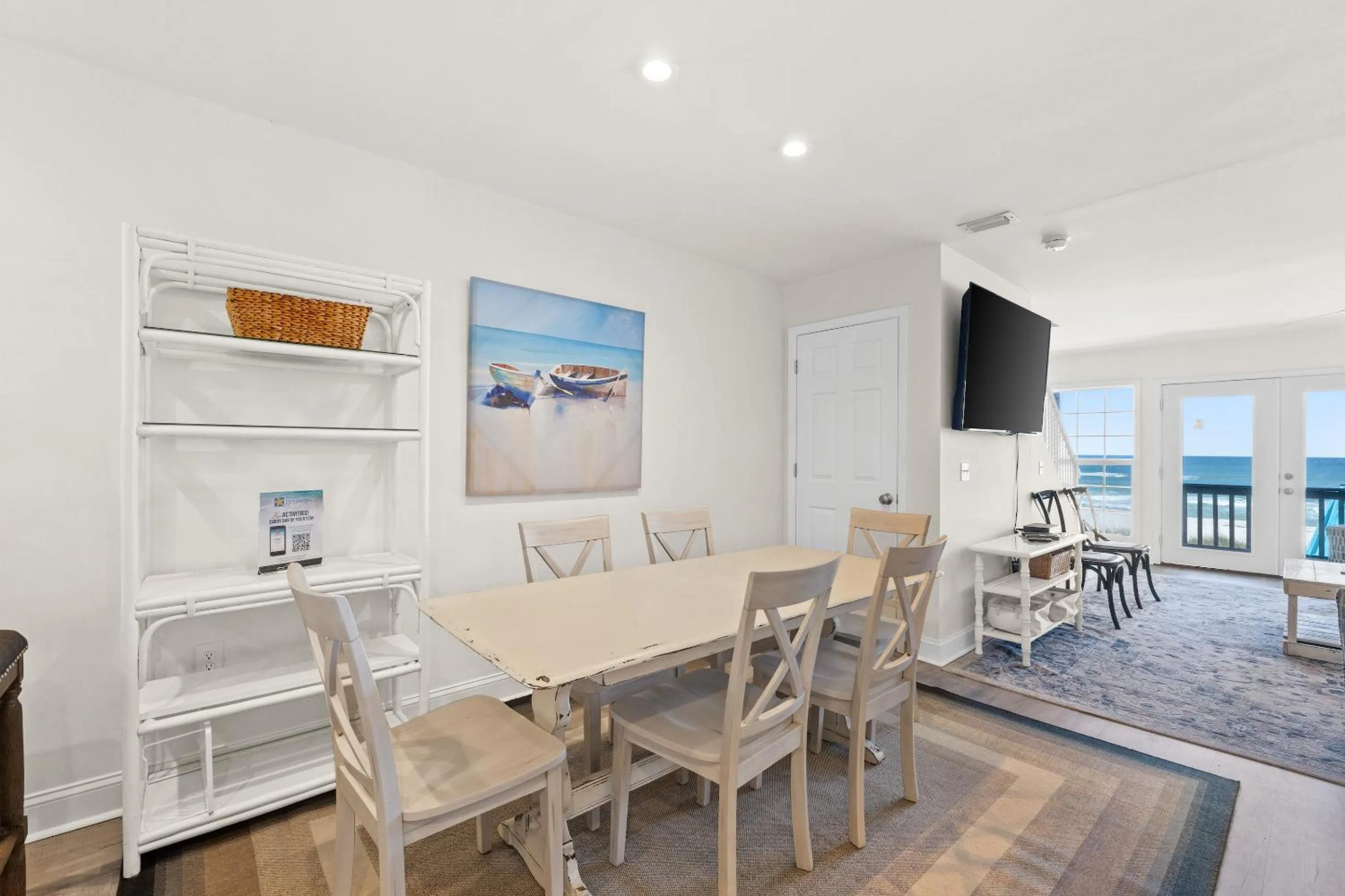 TV and multimedia in Premier Townhomes by Panhandle Getaways