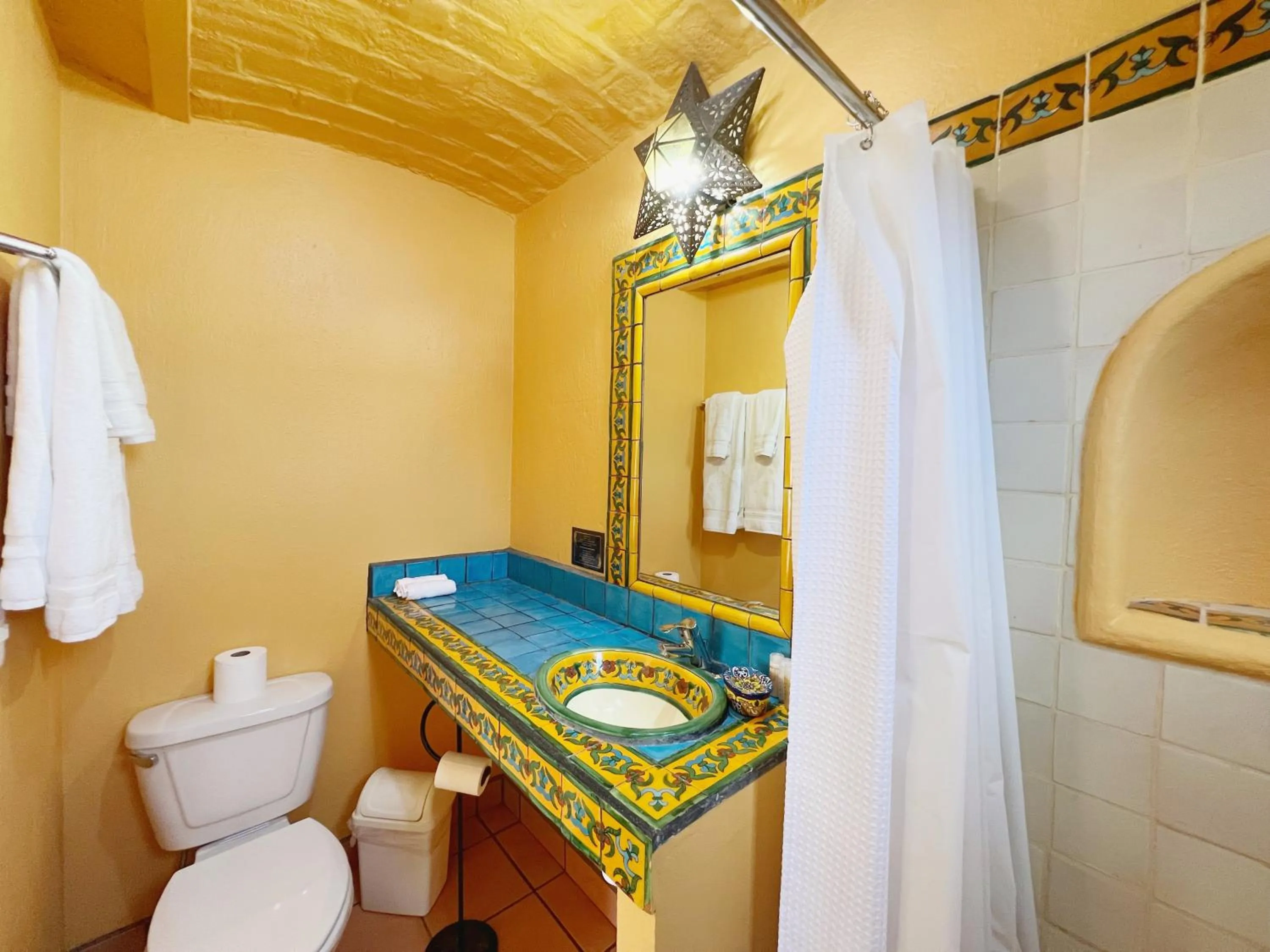 Shower in Estrellita's Bed & Breakfast