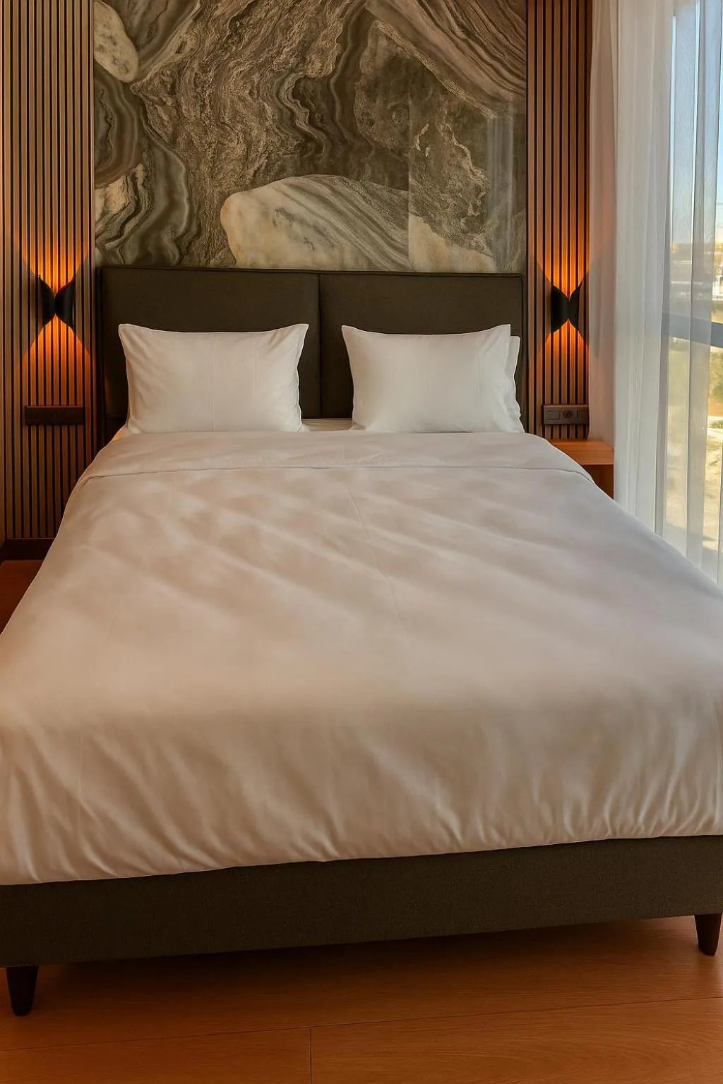 Photo of the whole room, Bed in Positive Hotel