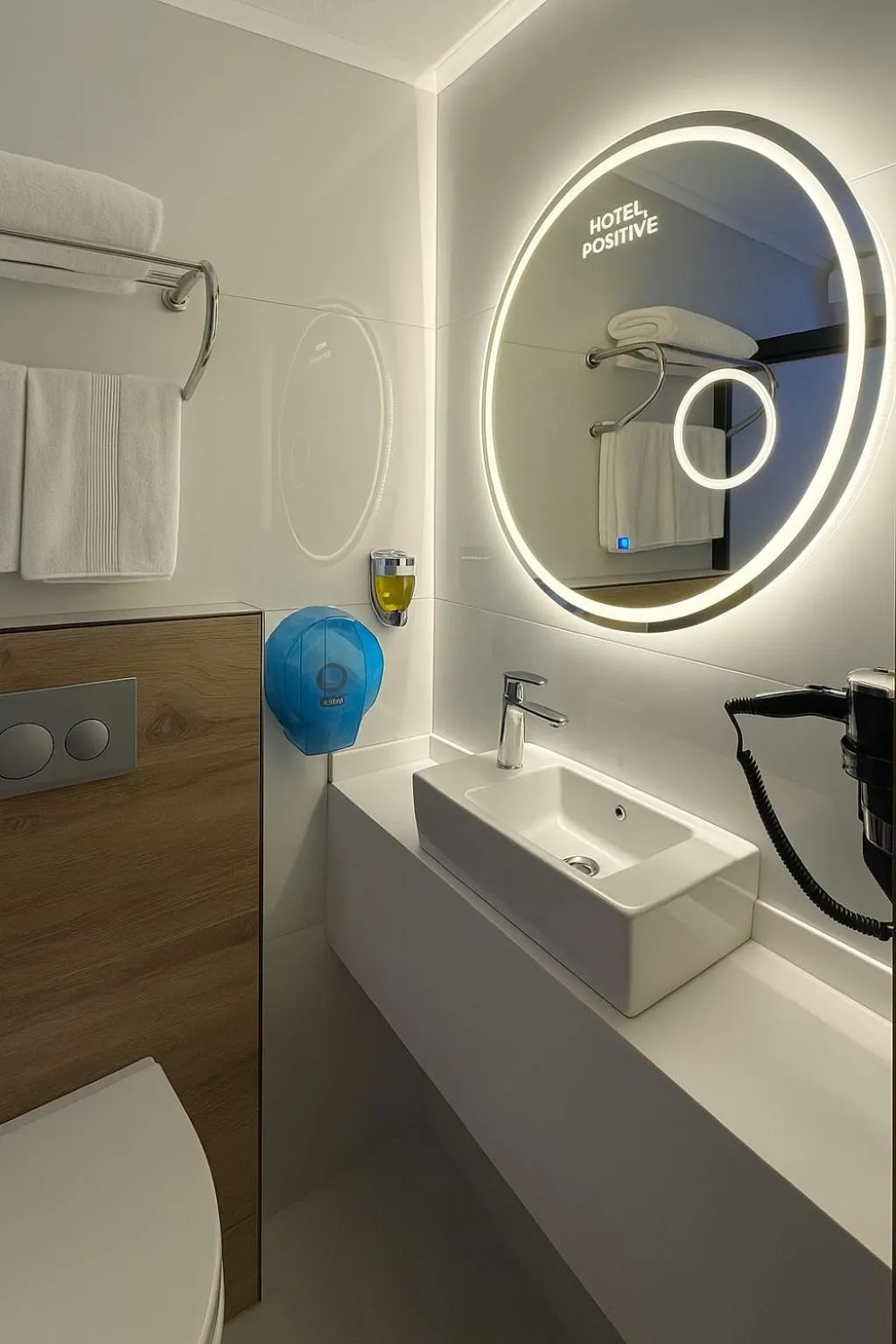 Bathroom in Positive Hotel