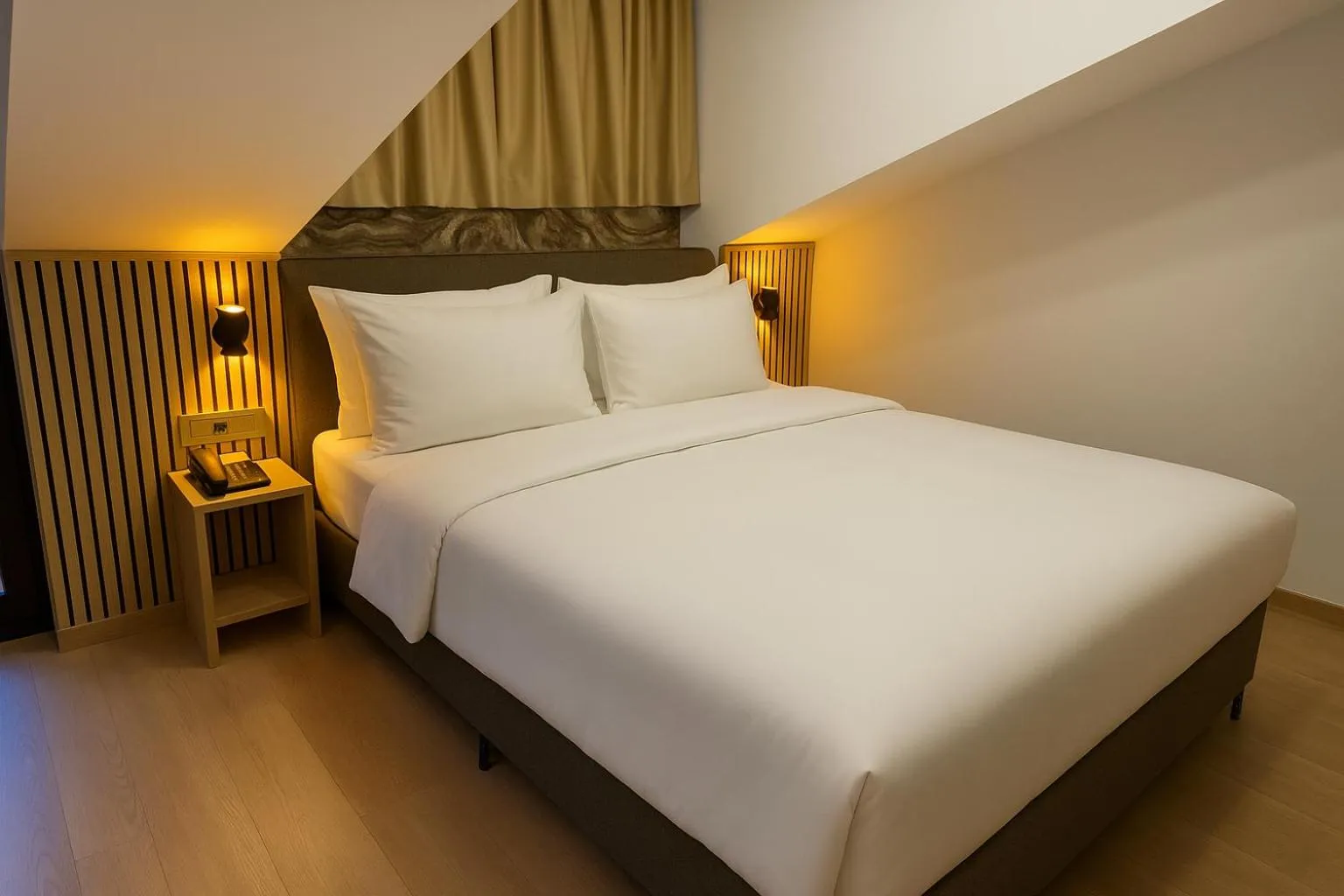 Bedroom, Bed in Positive Hotel