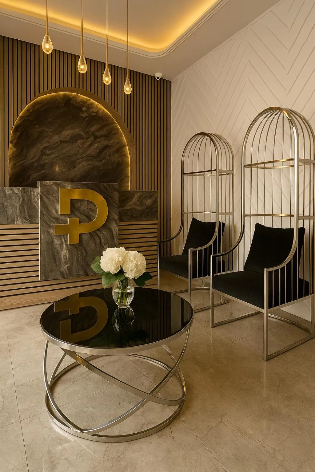 Lobby or reception in Positive Hotel