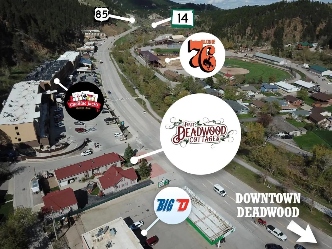 First Deadwood Cottages