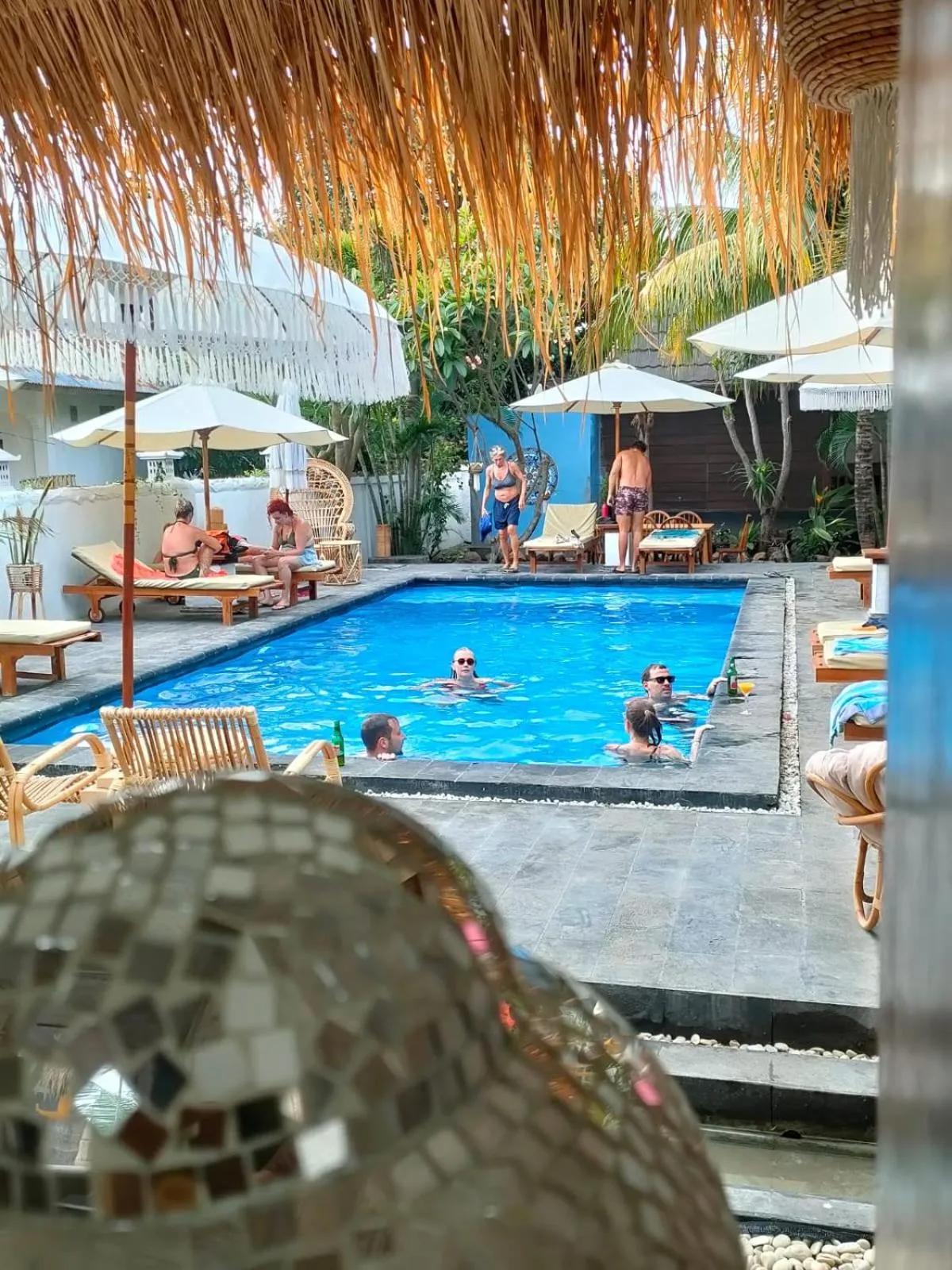 Swimming pool in Color Cottage