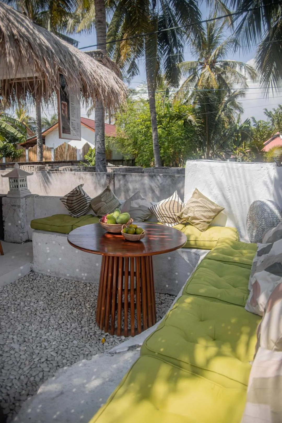 Seating area in Color Cottage