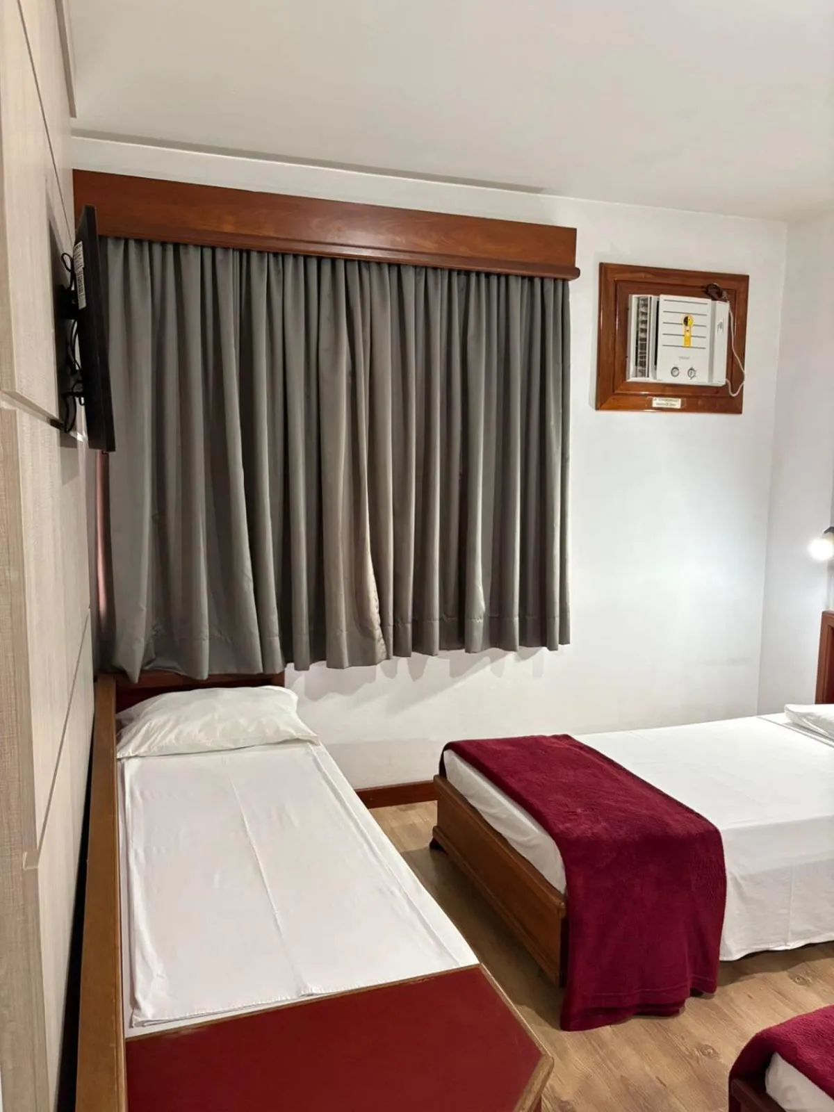 Bed in GoldMen Business Hotel Blumenau