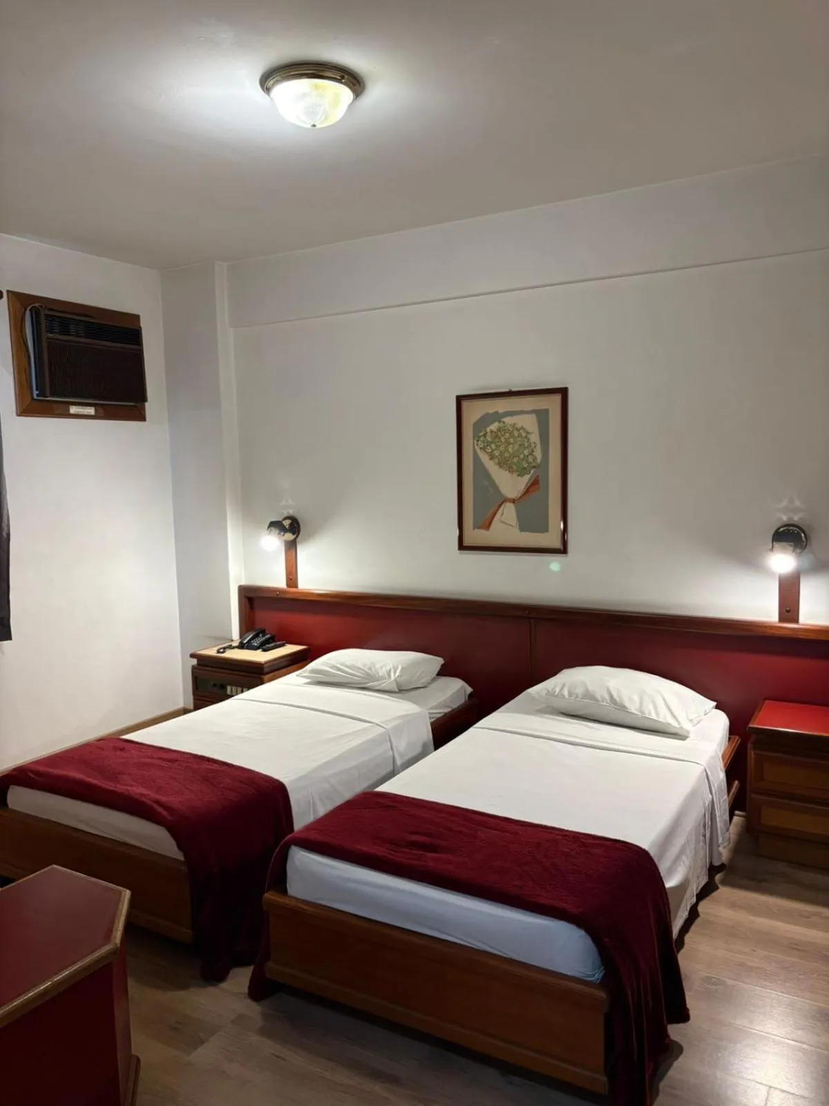 Bed in GoldMen Business Hotel Blumenau
