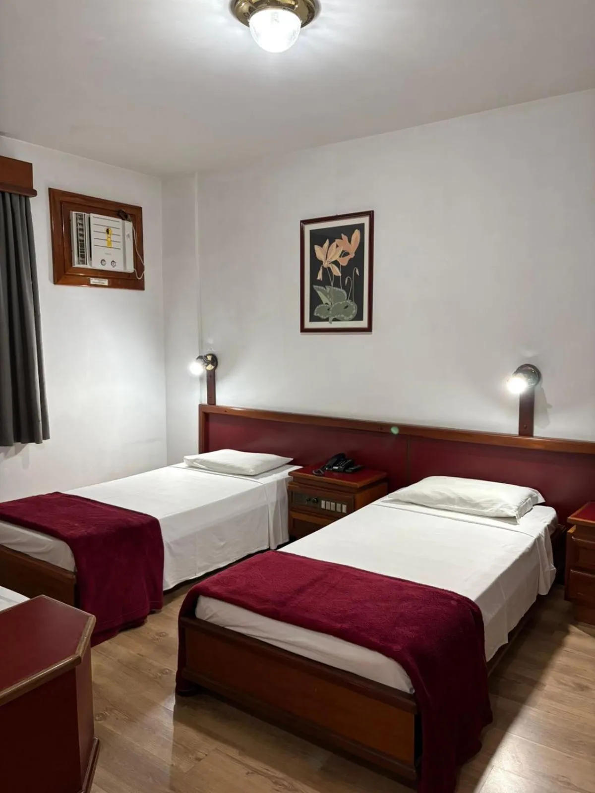 Bed in GoldMen Business Hotel Blumenau