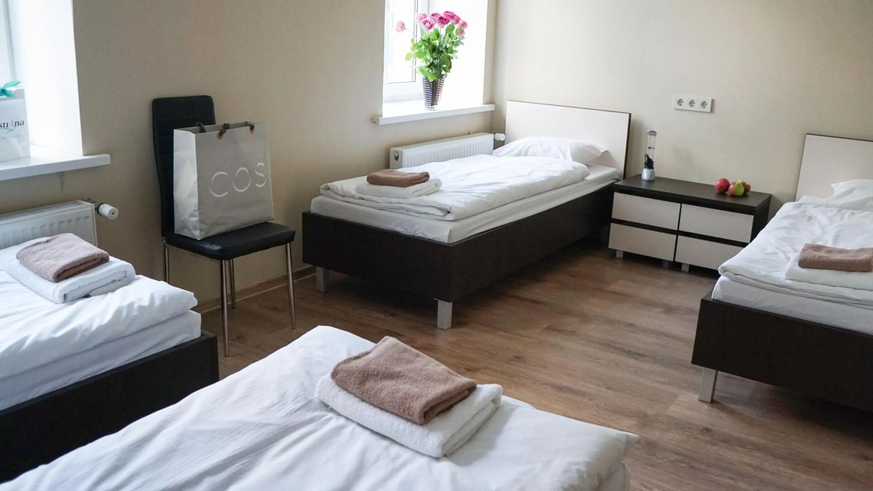 Bed in Bella Riga Hotel with Self-Check in