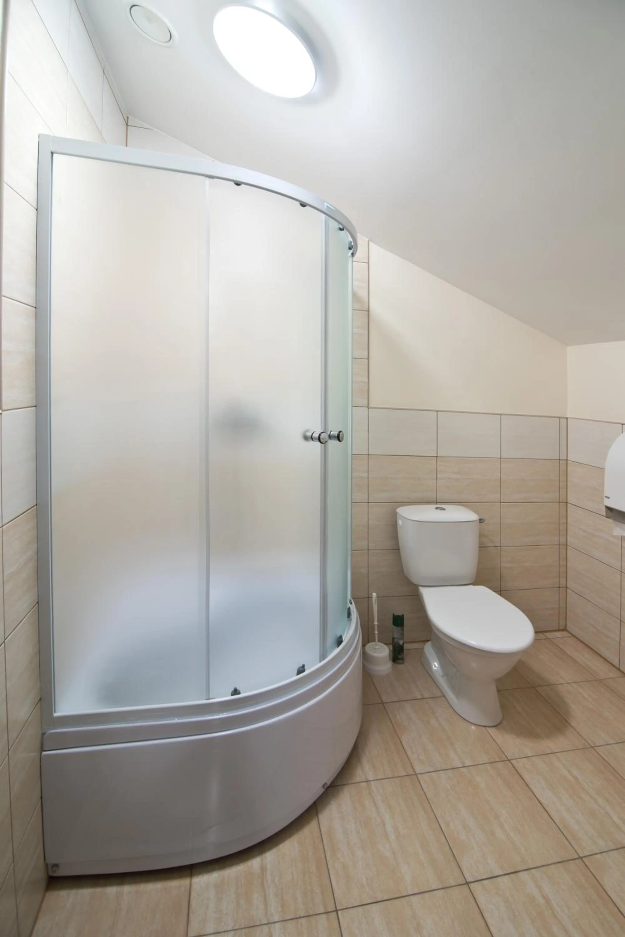 Shower in Bella Riga Hotel with Self-Check in