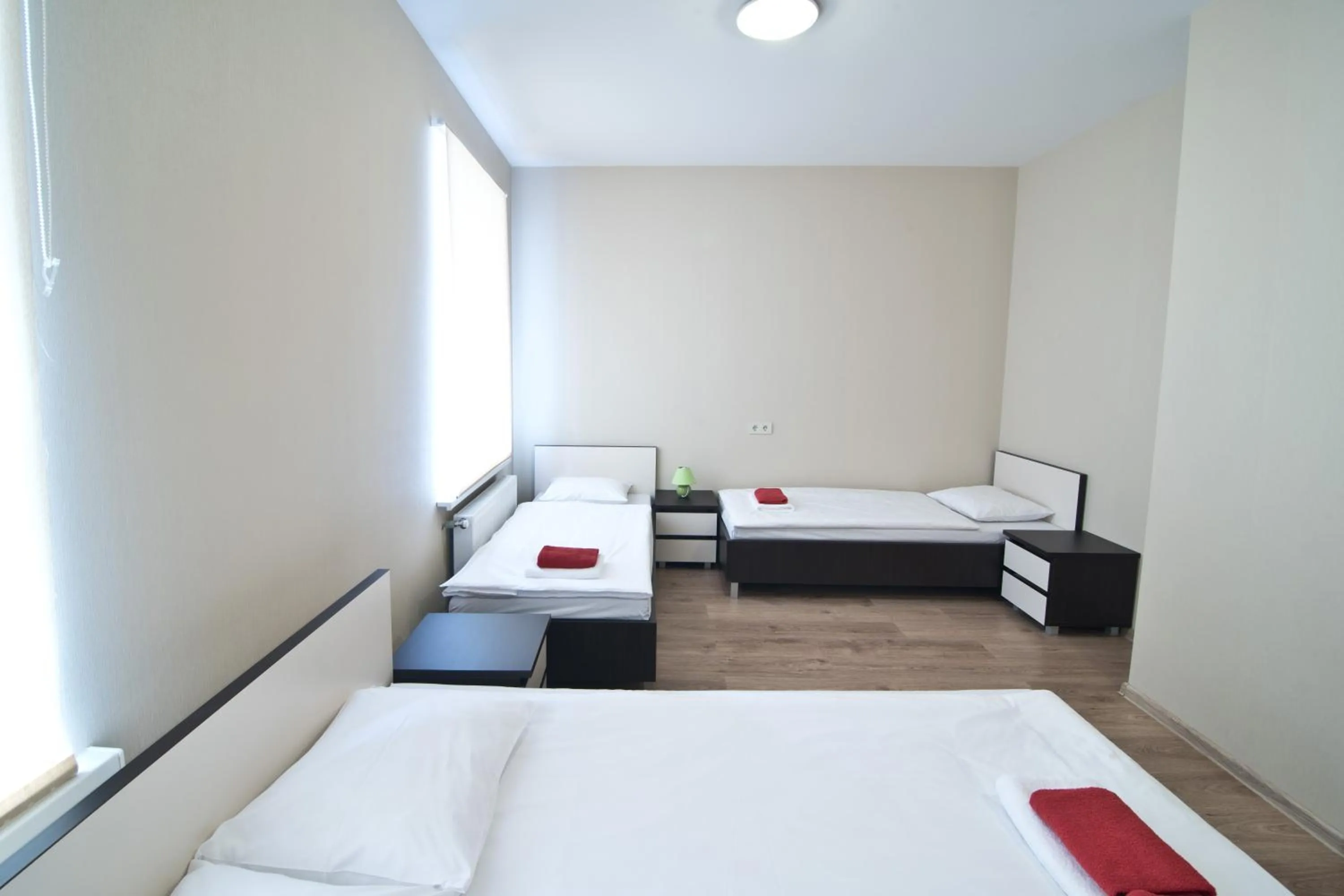 Bed in Bella Riga Hotel with Self-Check in