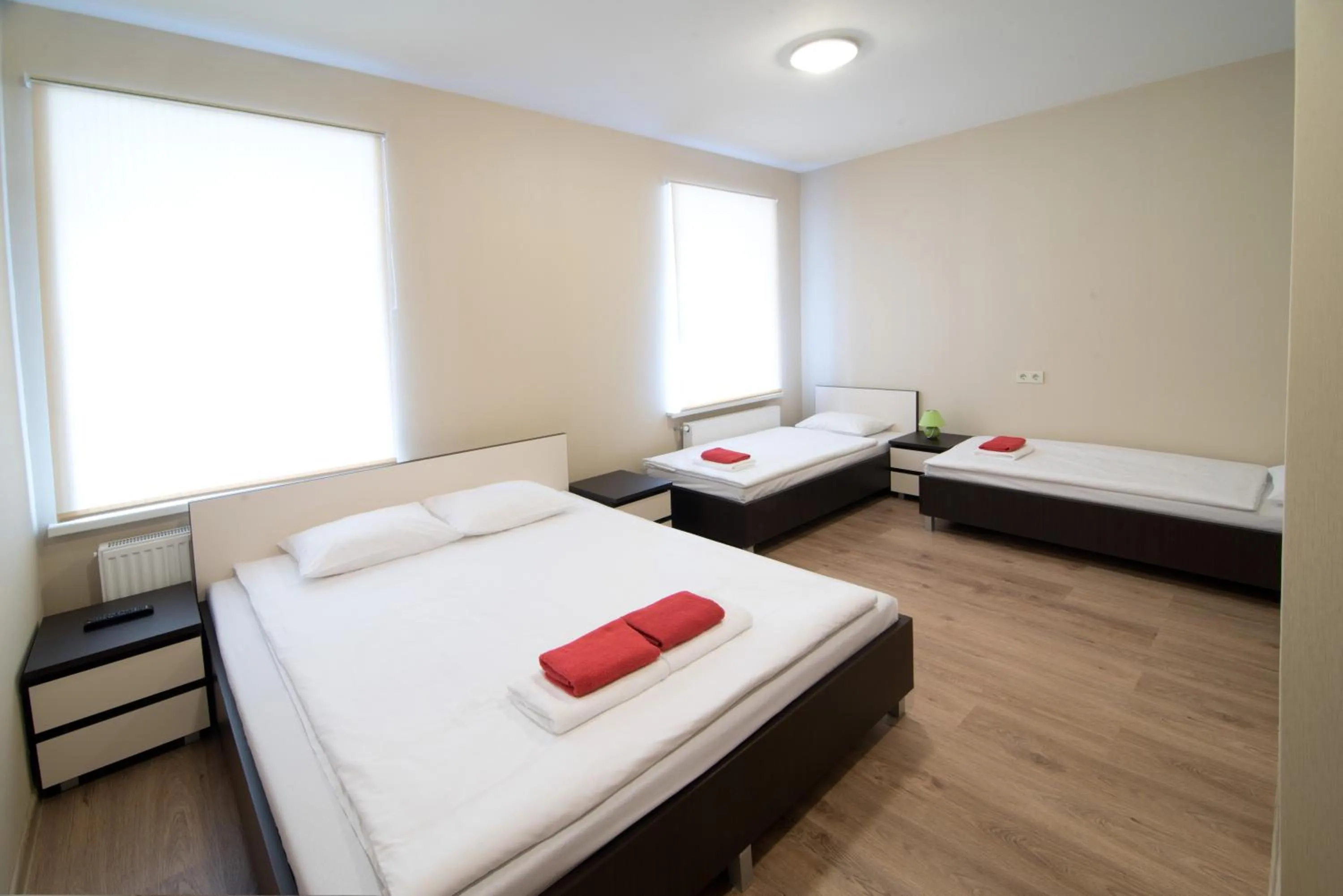 Bed in Bella Riga Hotel with Self-Check in