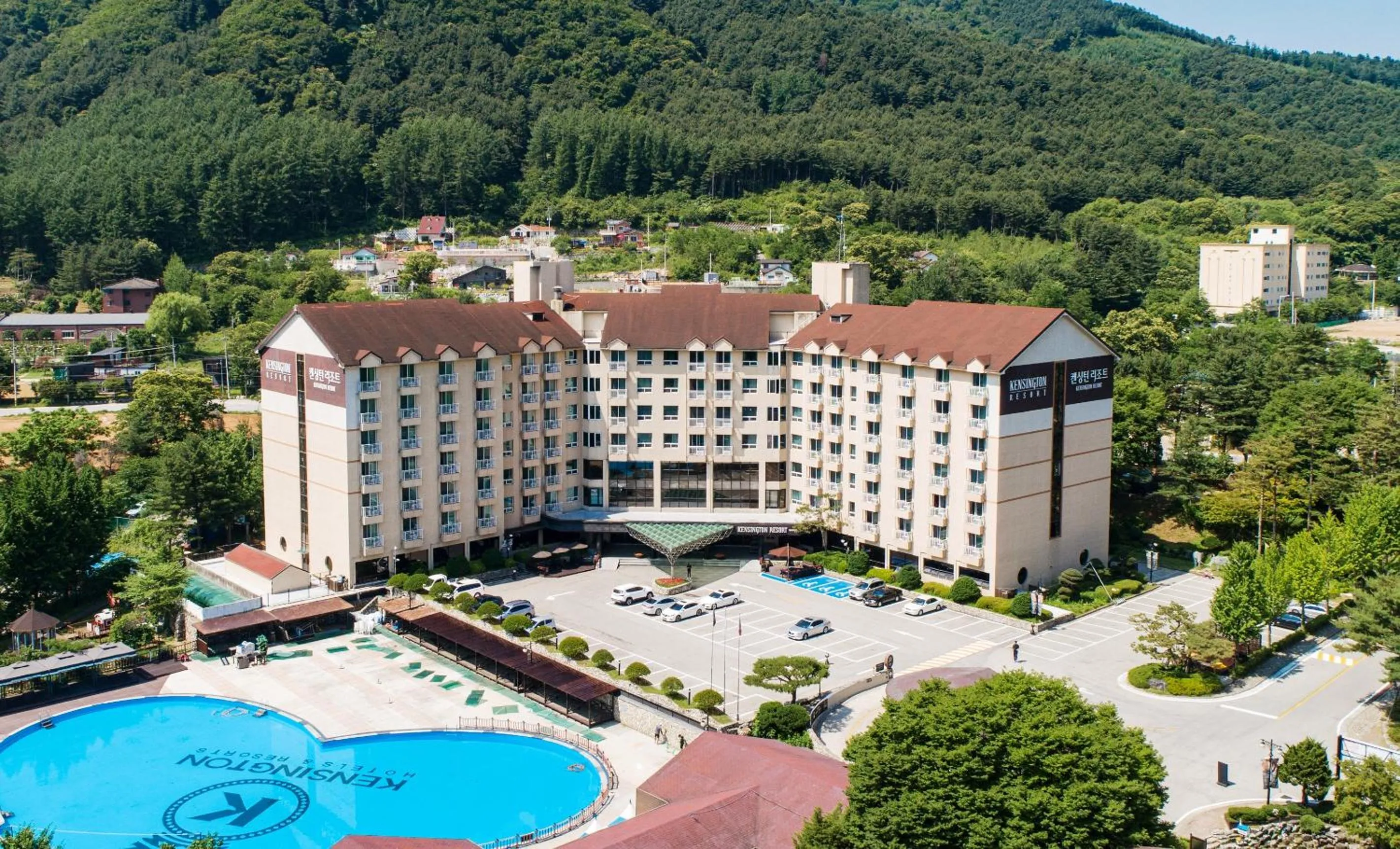 Bird's eye view in Kensington Resort Gapyeong