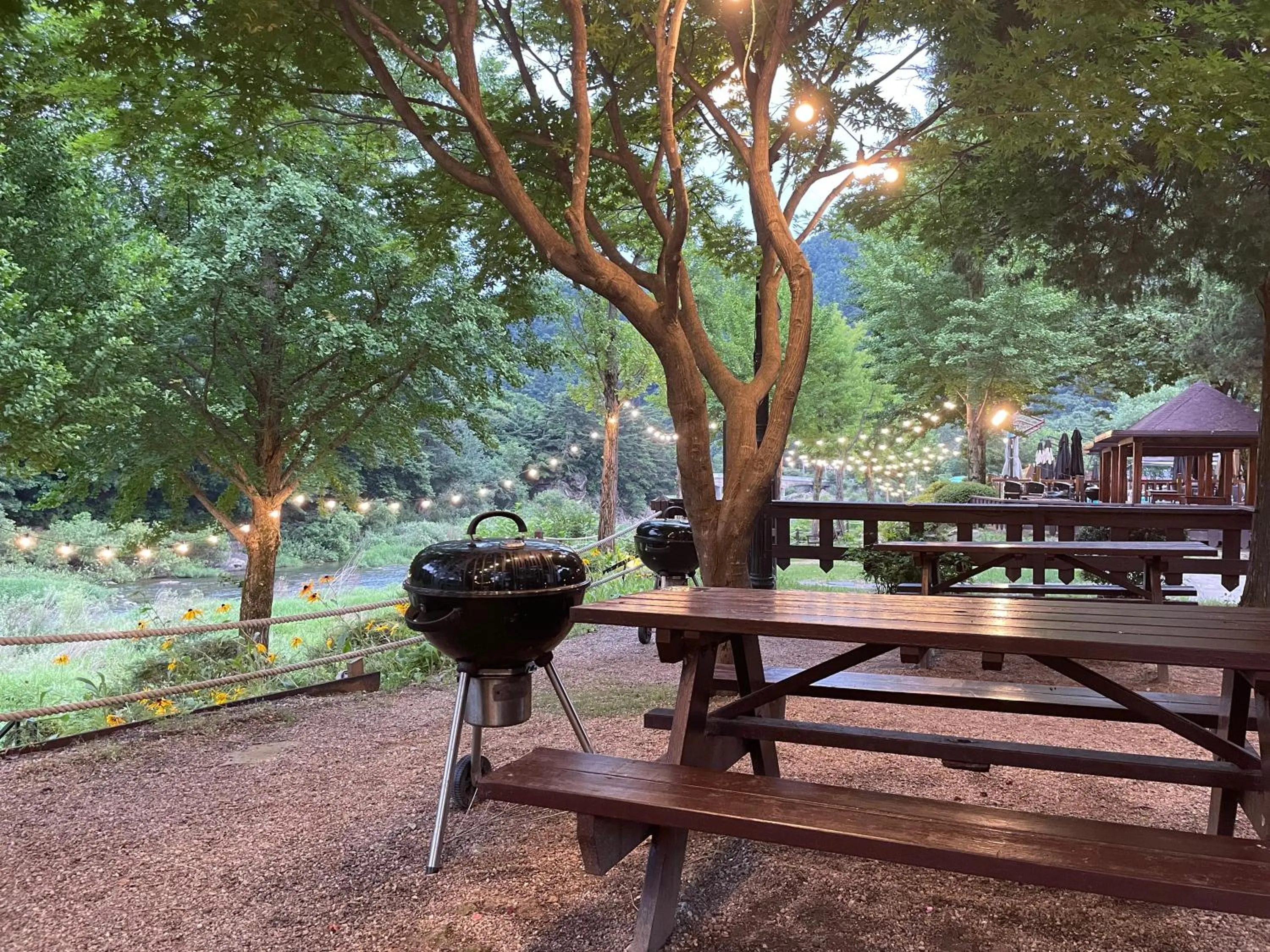 BBQ facilities in Kensington Resort Gapyeong