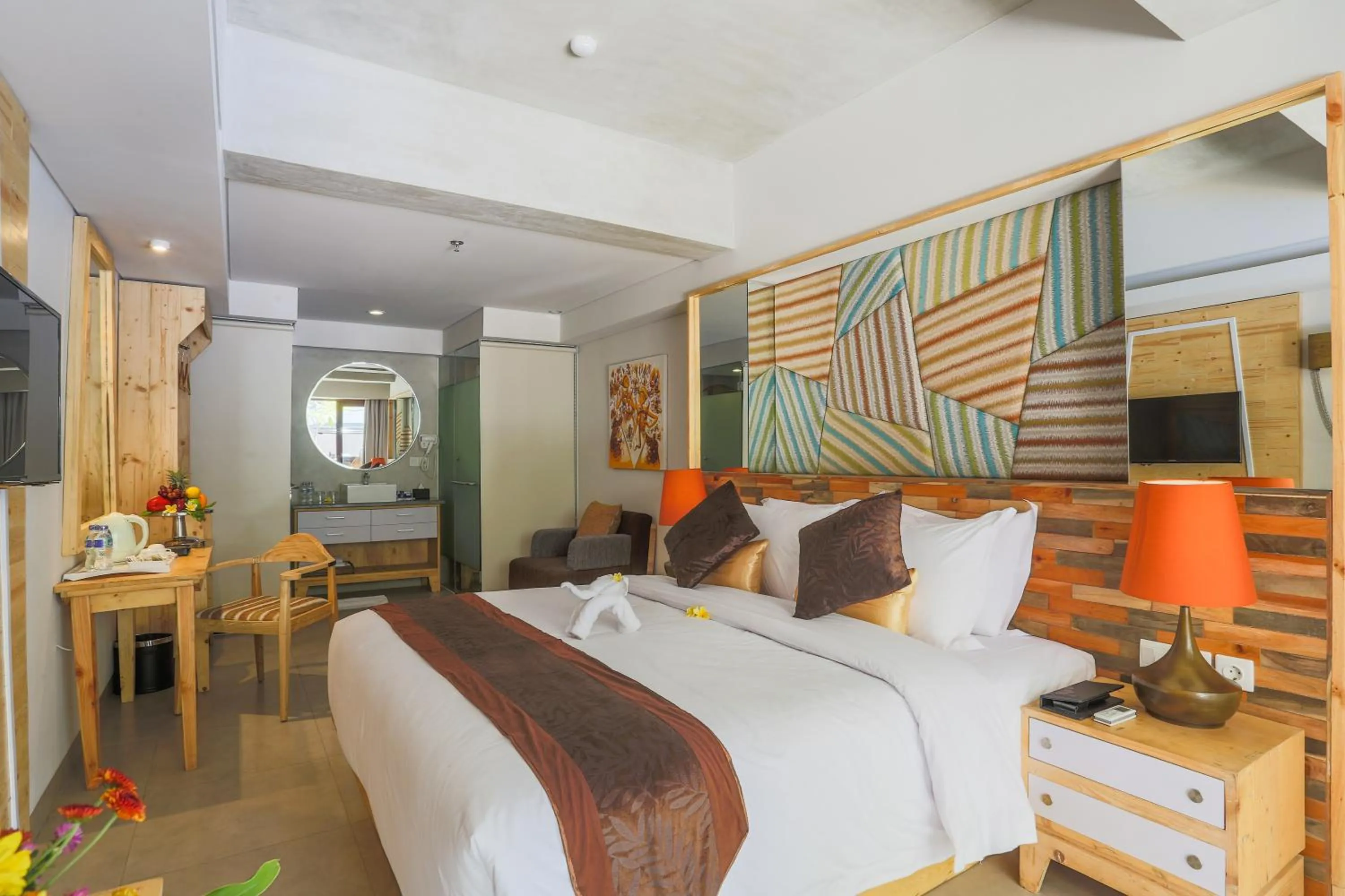 Bedroom in Serela Legian by KAGUM Hotels